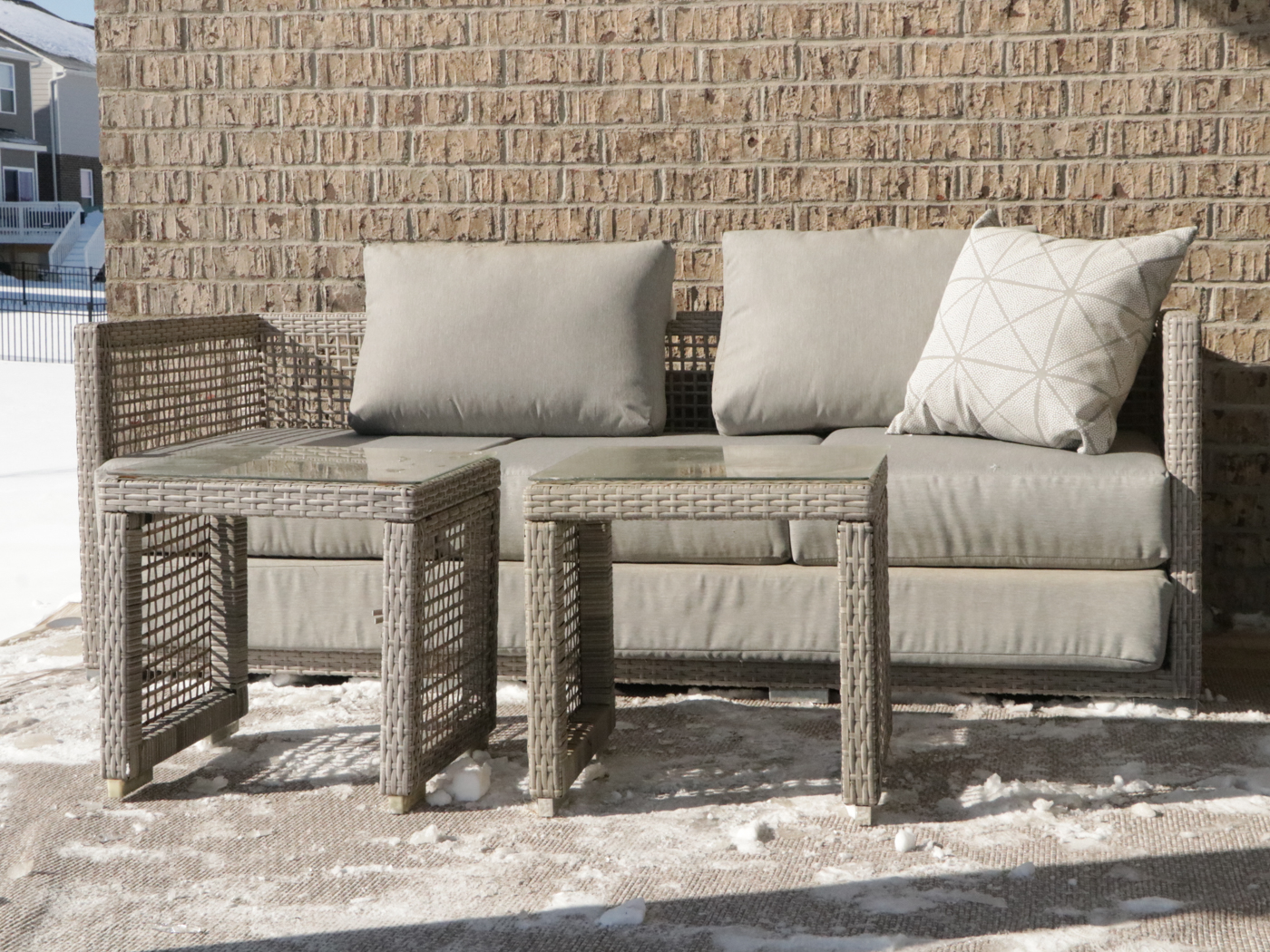 Modway PE Modern Patio Furniture Set