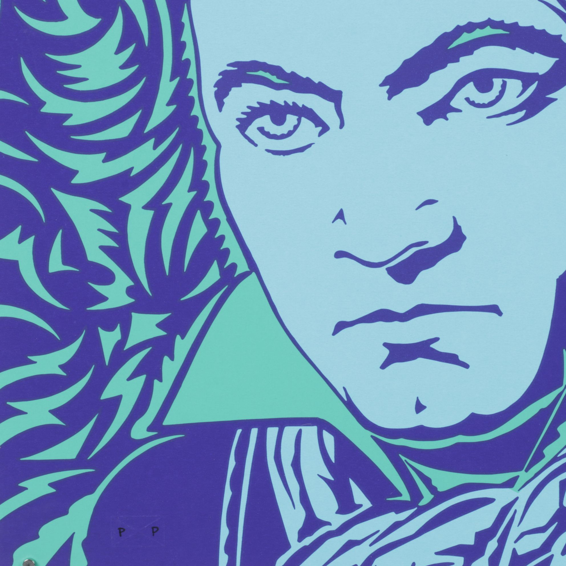 John Van Hamersveld Screenprint "Beethoven - Fidelio Edition", 2020