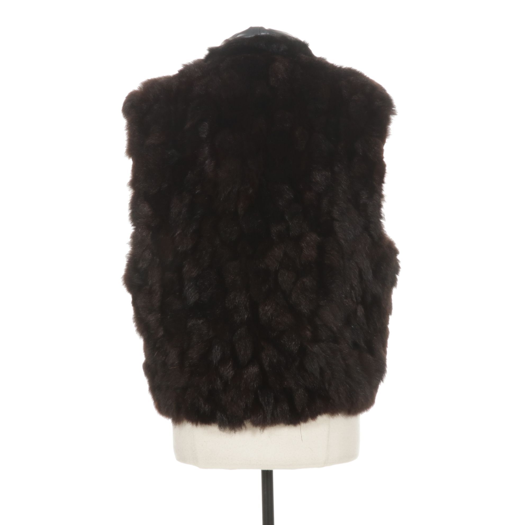 Andrew Marc Opossum Fur Vest