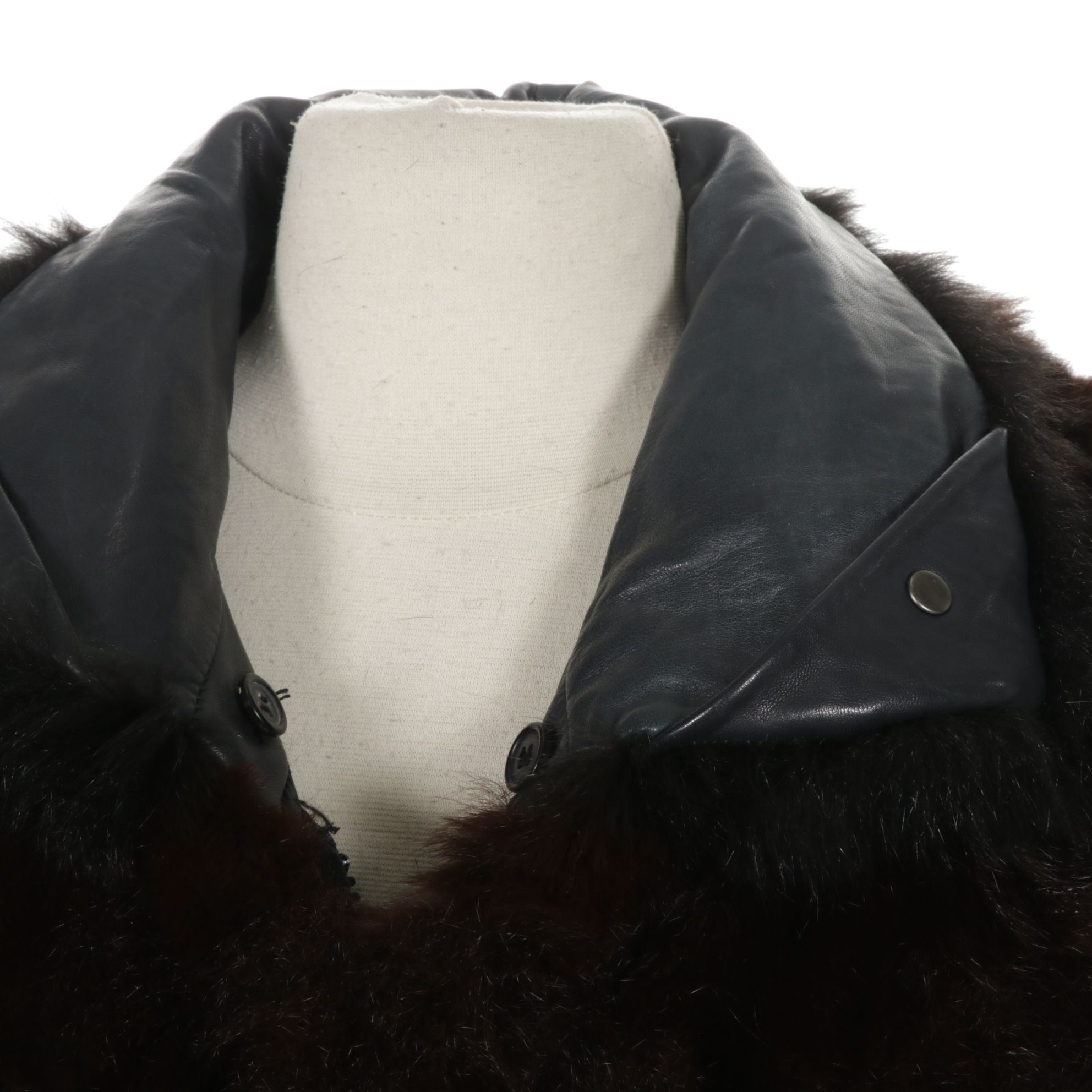 Andrew Marc Opossum Fur Vest