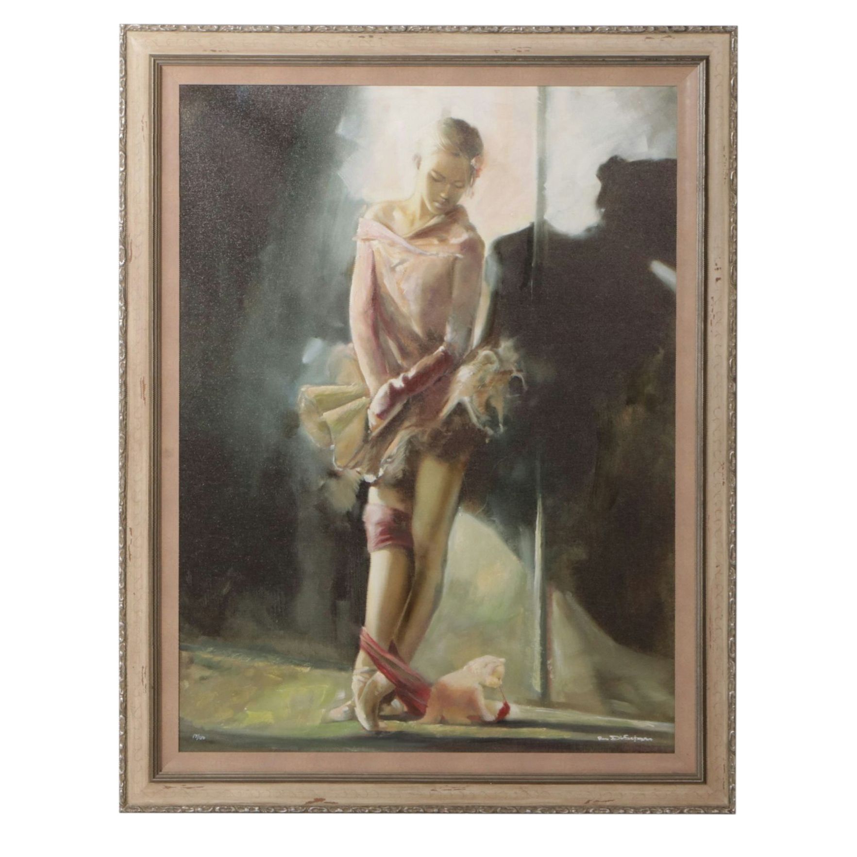 Ron Di Scenza Embellished Giclee "Dance of Light and Shadows", 2011