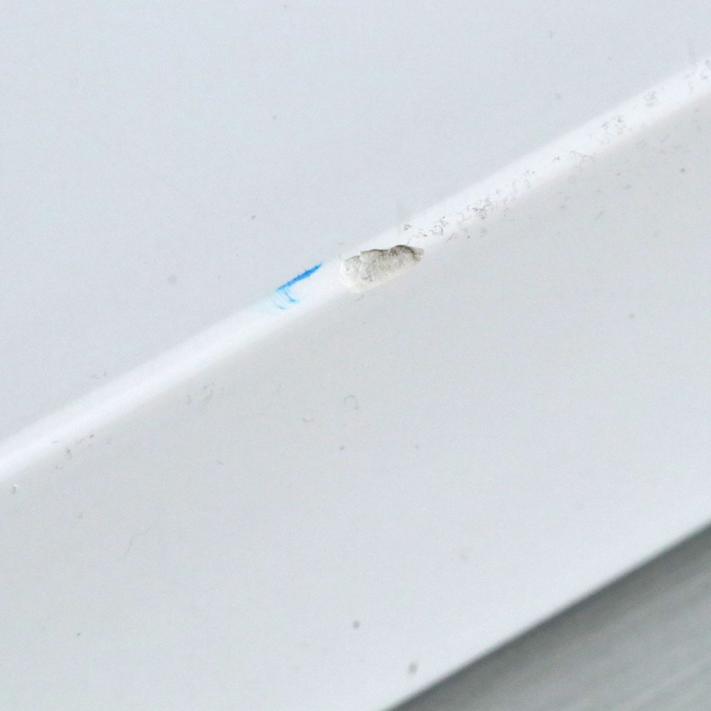 Moe’s Home Collection "Neo" White Lacquered Sideboard with Stainless Steel Frame