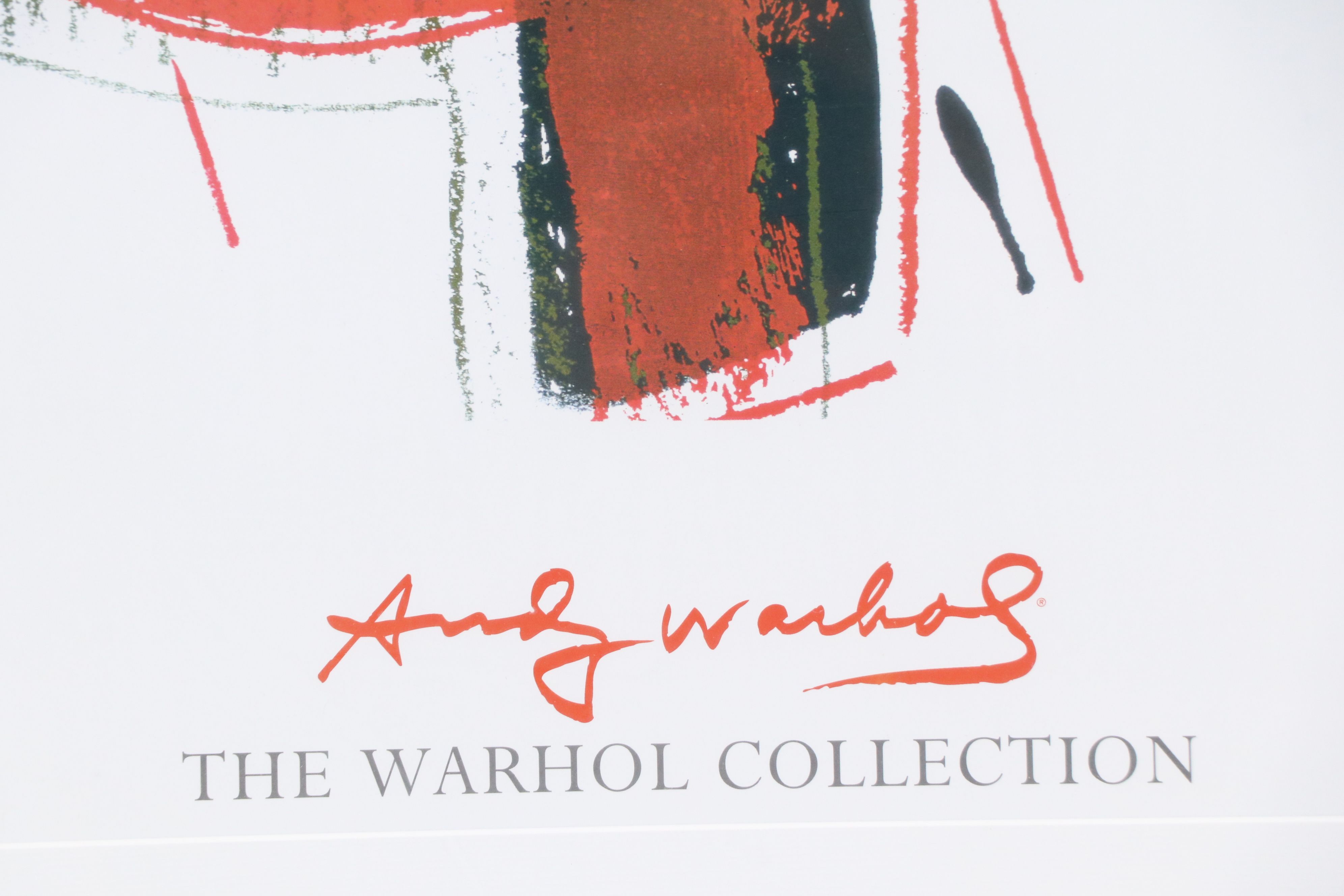 After Andy Warhol Offset Lithograph "Dollar Sign," Late 20th Century