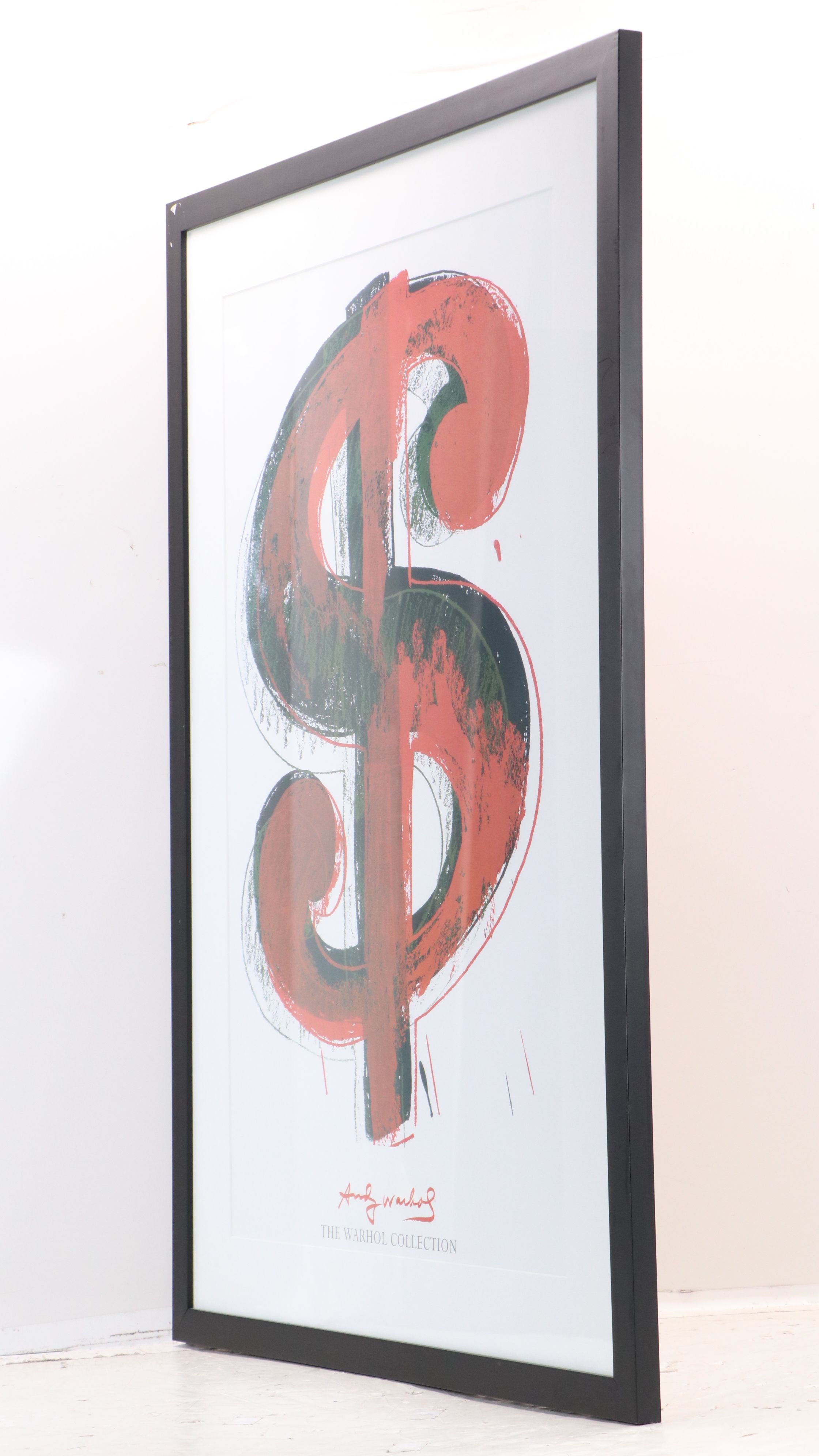 After Andy Warhol Offset Lithograph "Dollar Sign," Late 20th Century