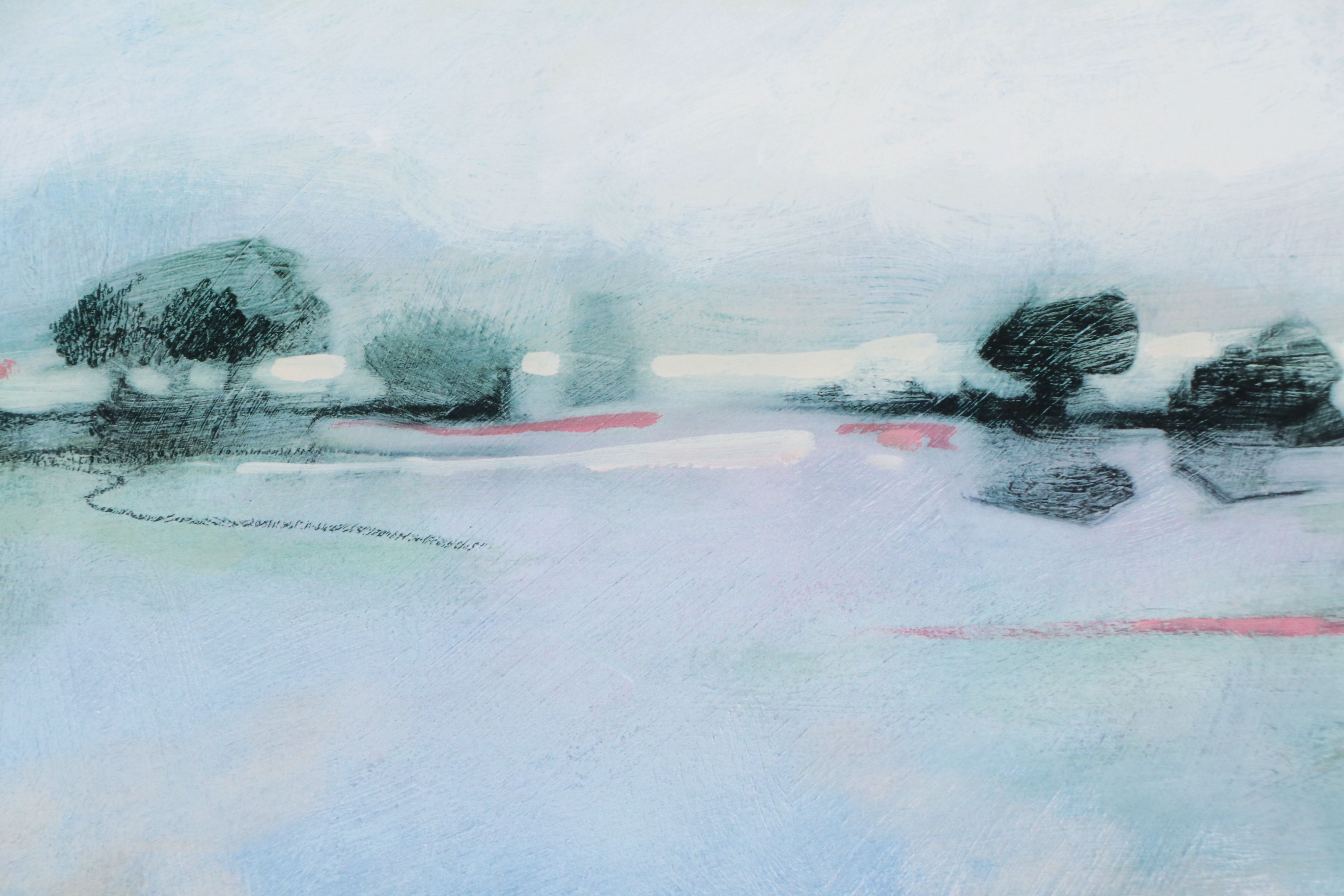 T. J. Bridge Offset Lithographs of Impressionistic Landscapes, Late 20th Century