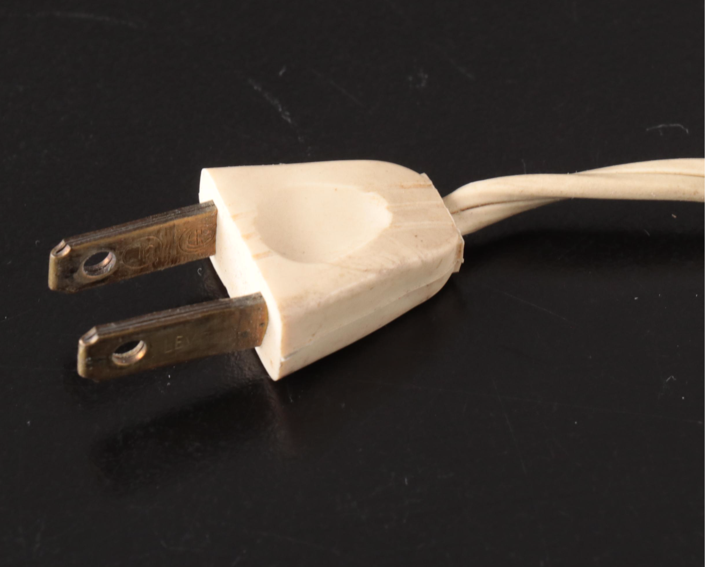 Pair of EAPG Oil Lamps with French Adapters, Converted Mid-20th Century