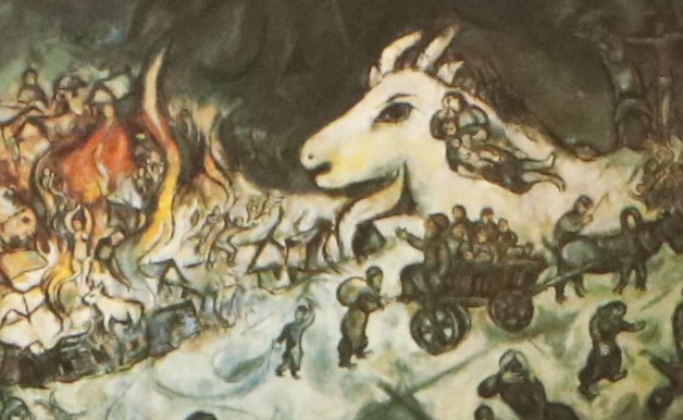 Maeght Éditeur After Marc Chagall Offset Lithograph Greeting Cards, 1967