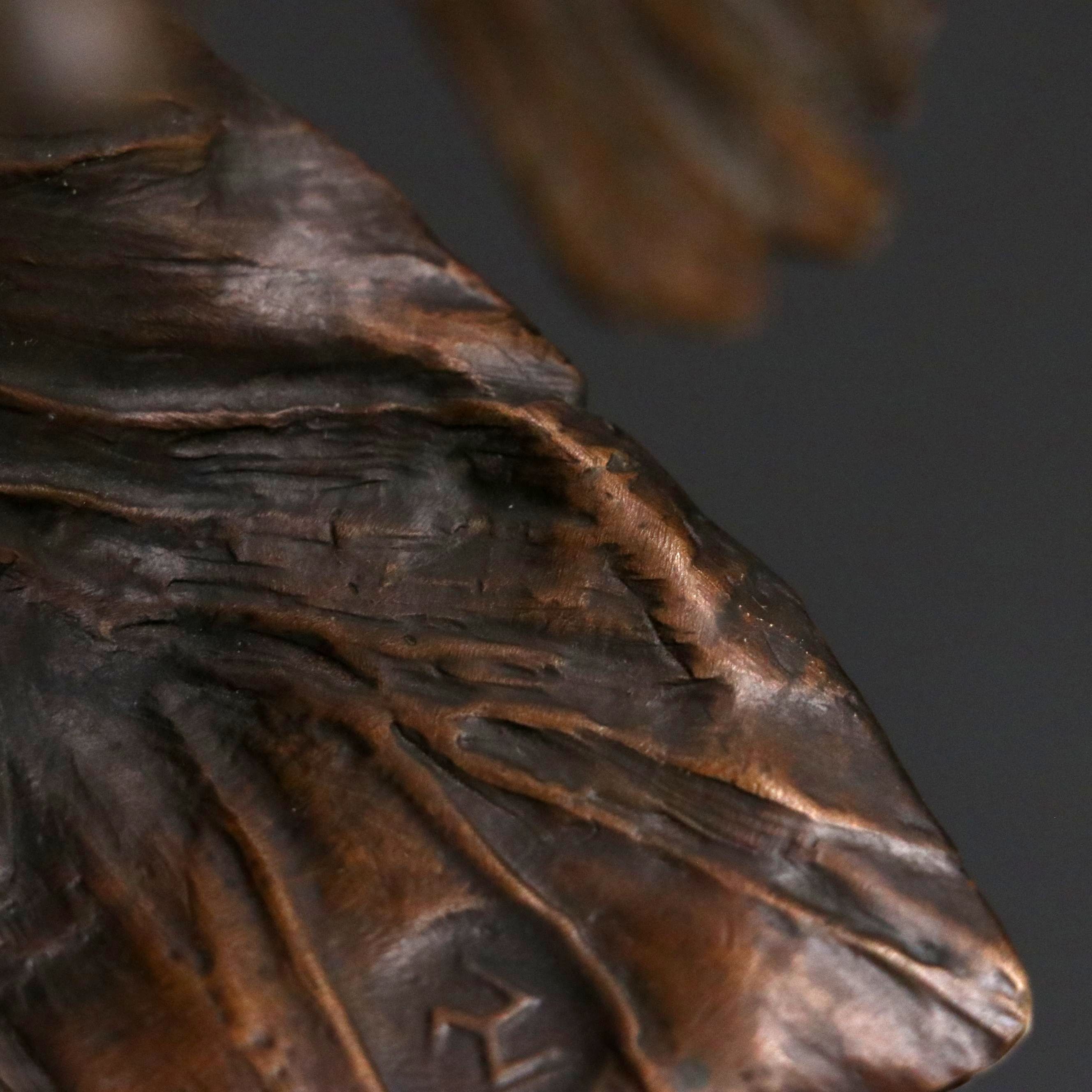 Bronze Hummingbird and Hibiscus Limited Edition Sculpture