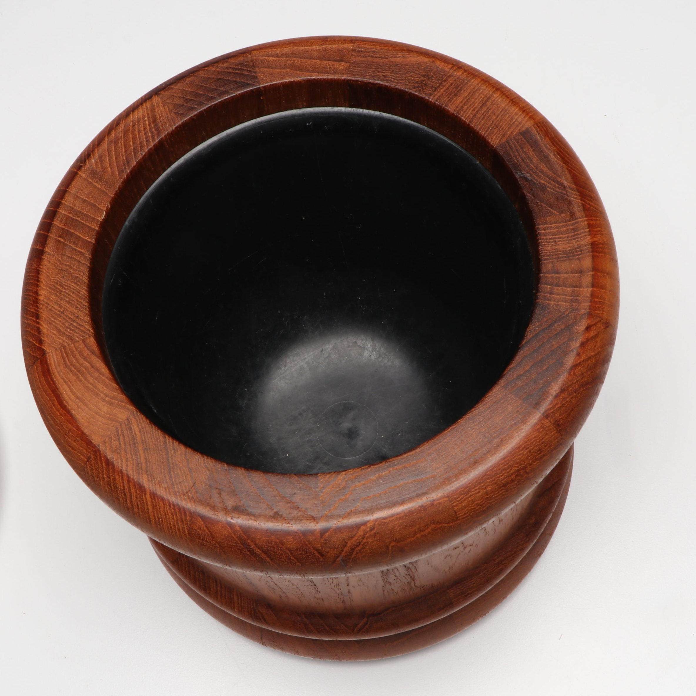 Danish Mid Century Modern Teak Ice Bucket, Mid to Late 20th Century