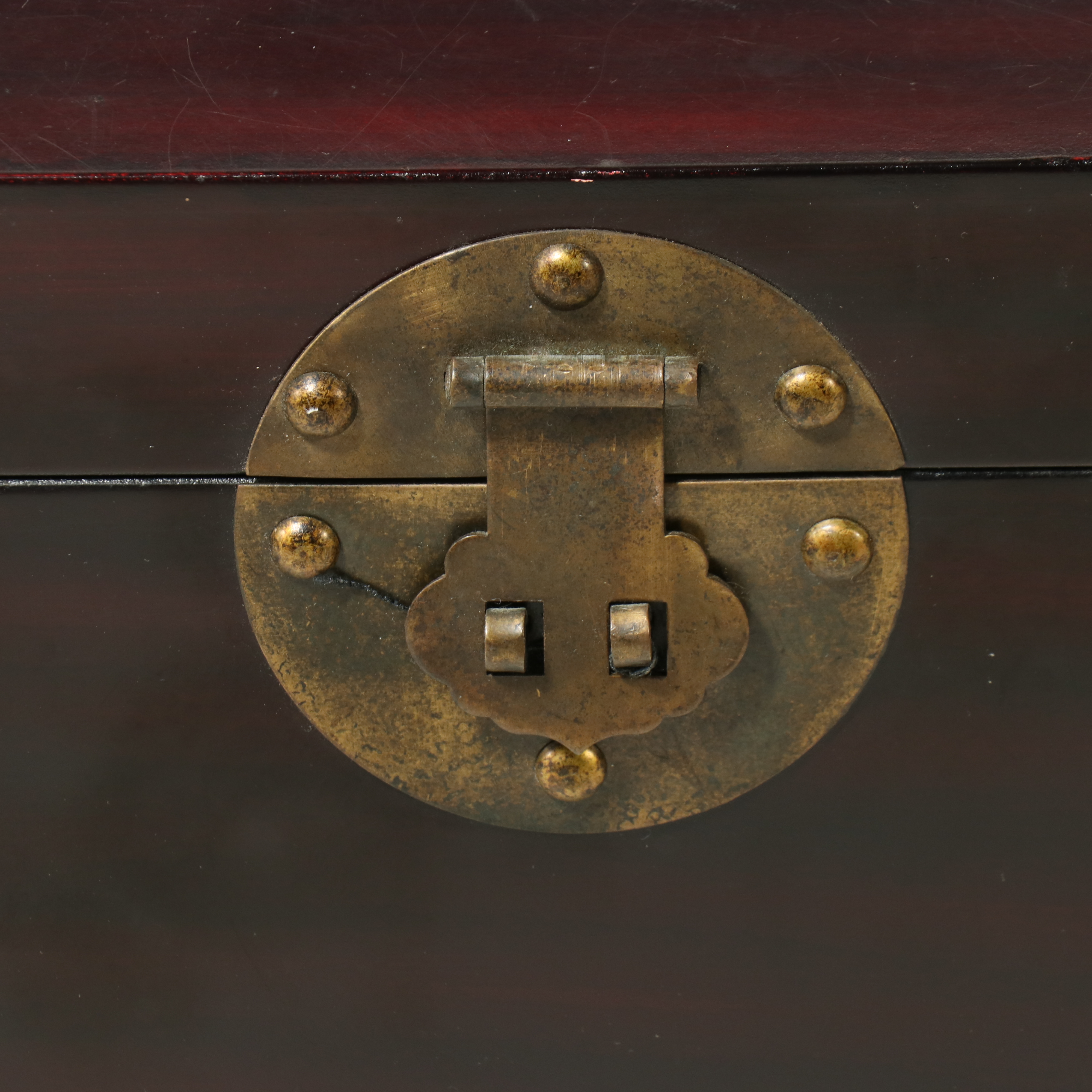 Chinese Style Export Marriage or Dowry Trunk, Late 20th Century