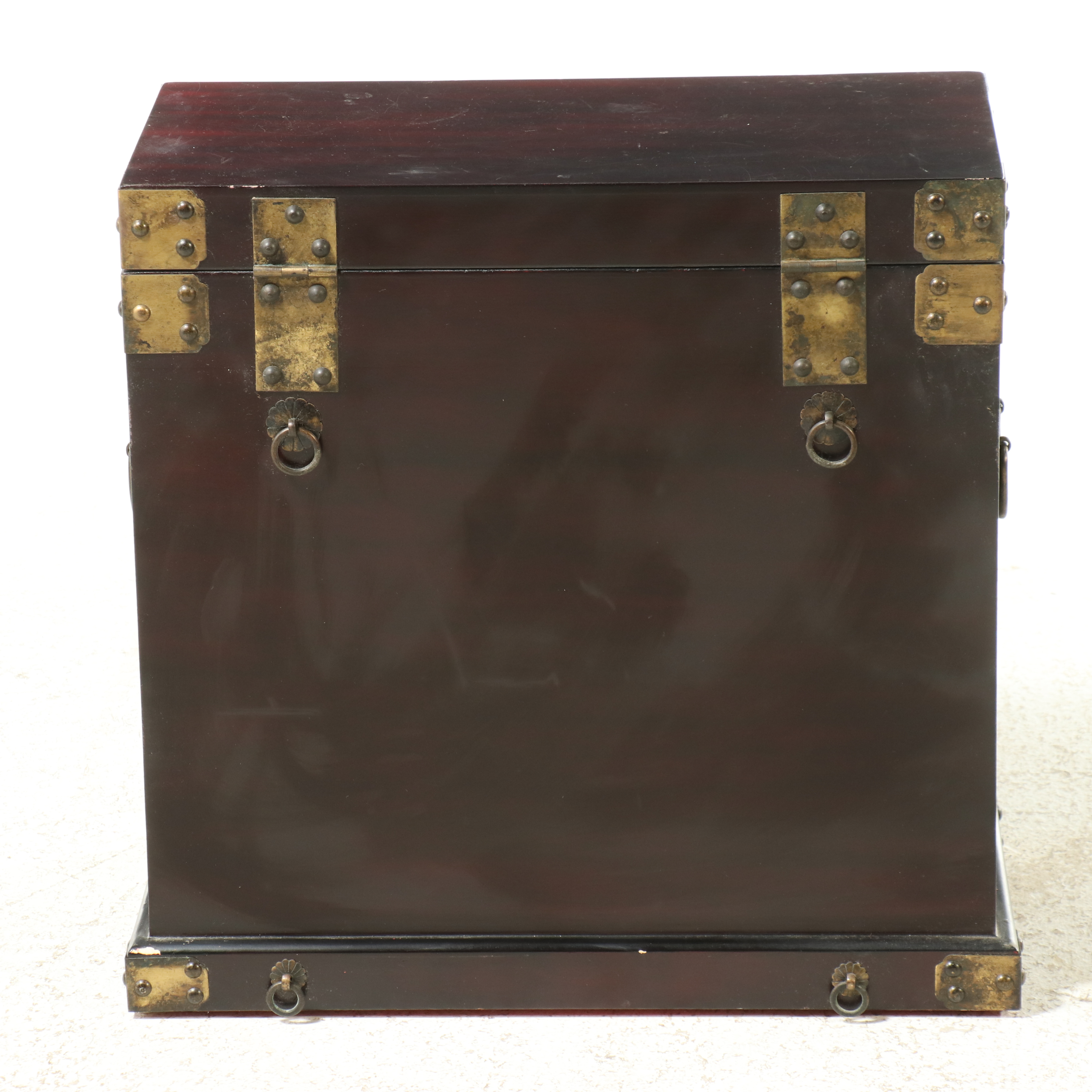 Chinese Style Export Marriage or Dowry Trunk, Late 20th Century