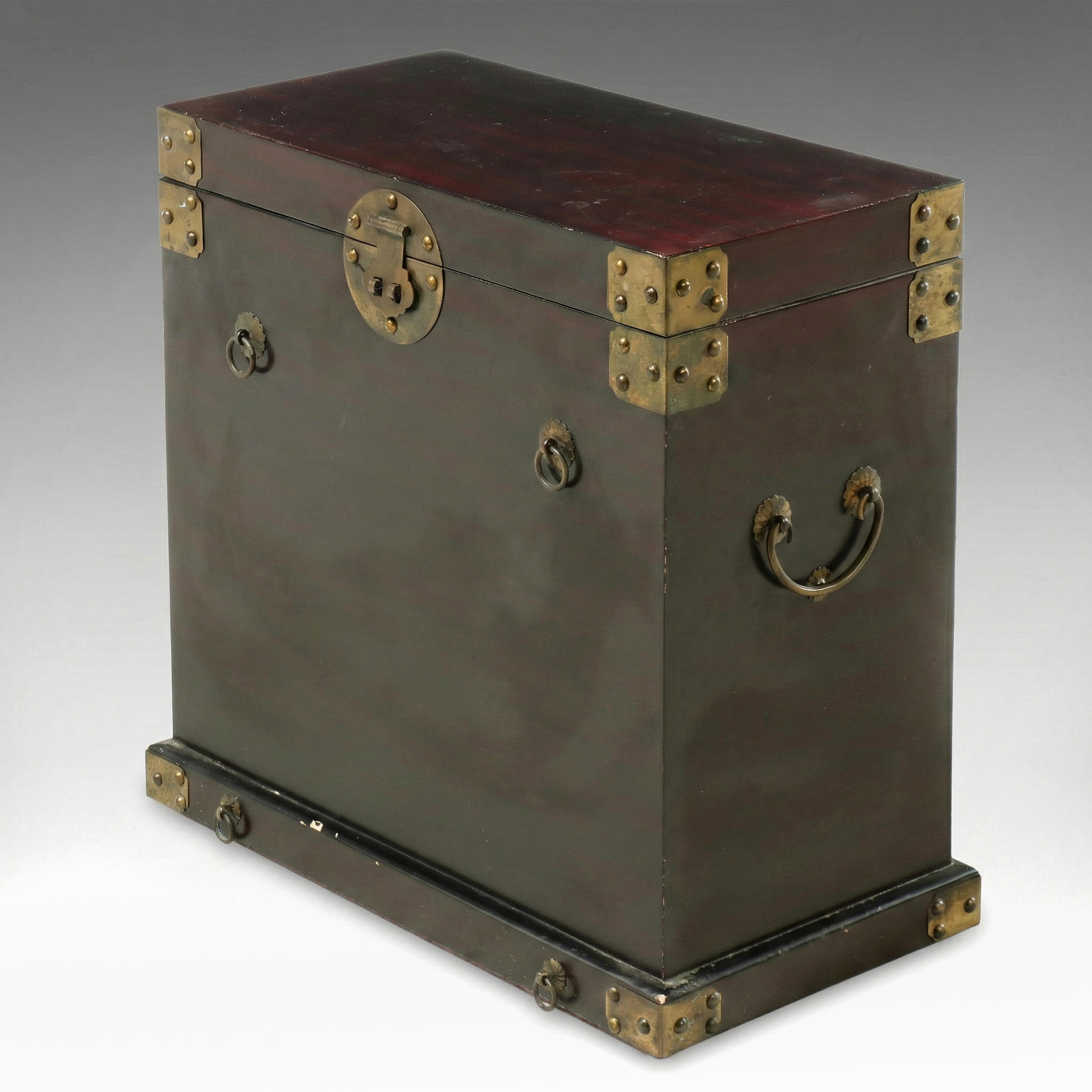 Chinese Style Export Marriage or Dowry Trunk, Late 20th Century