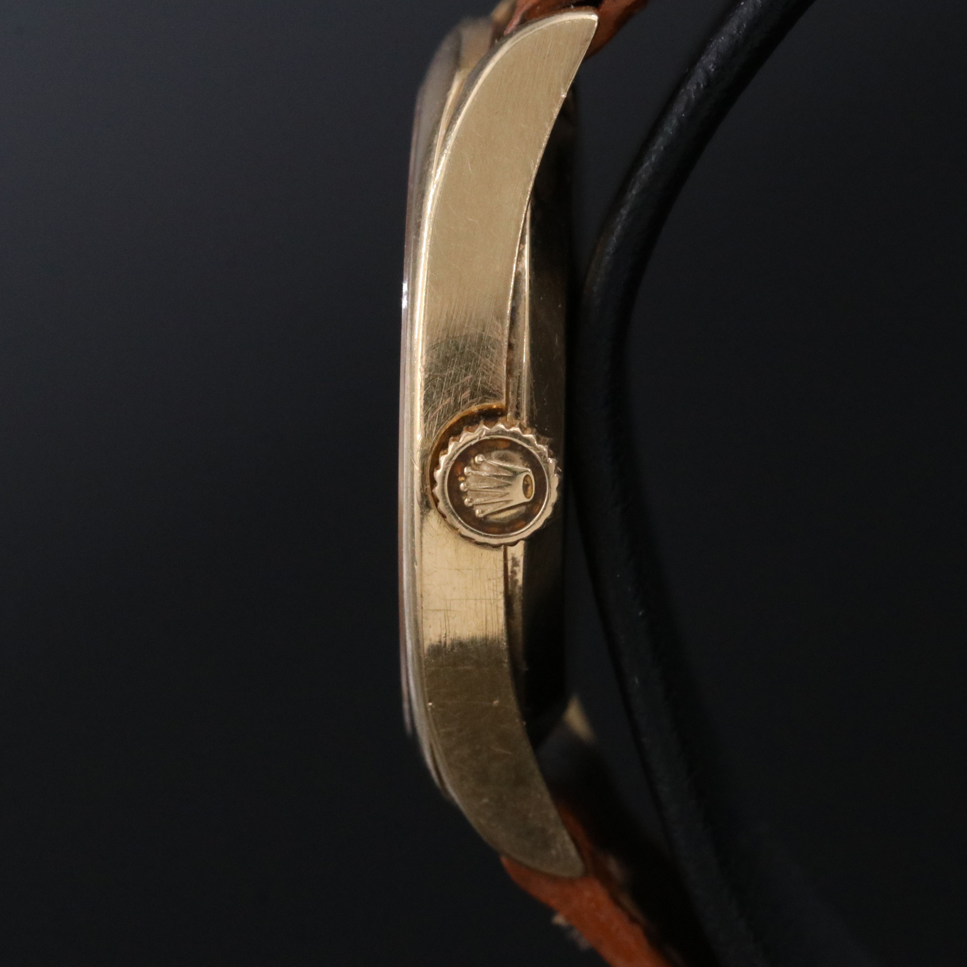 Rolex Cellini ref.4129 18K Vintage Watch c.1975