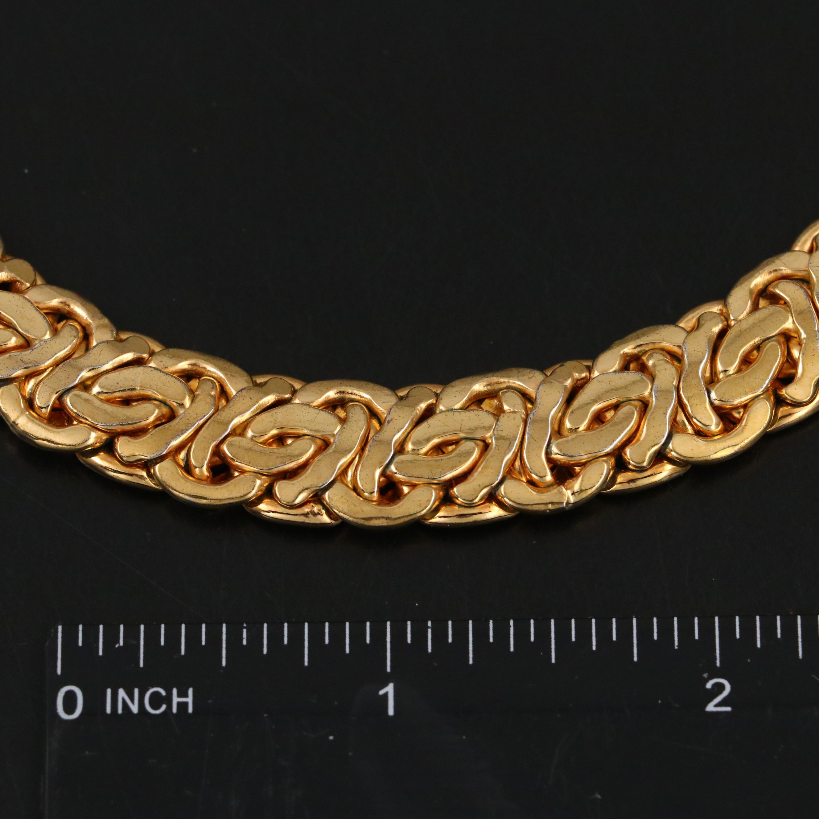 Italian Byzantine Collar Necklace