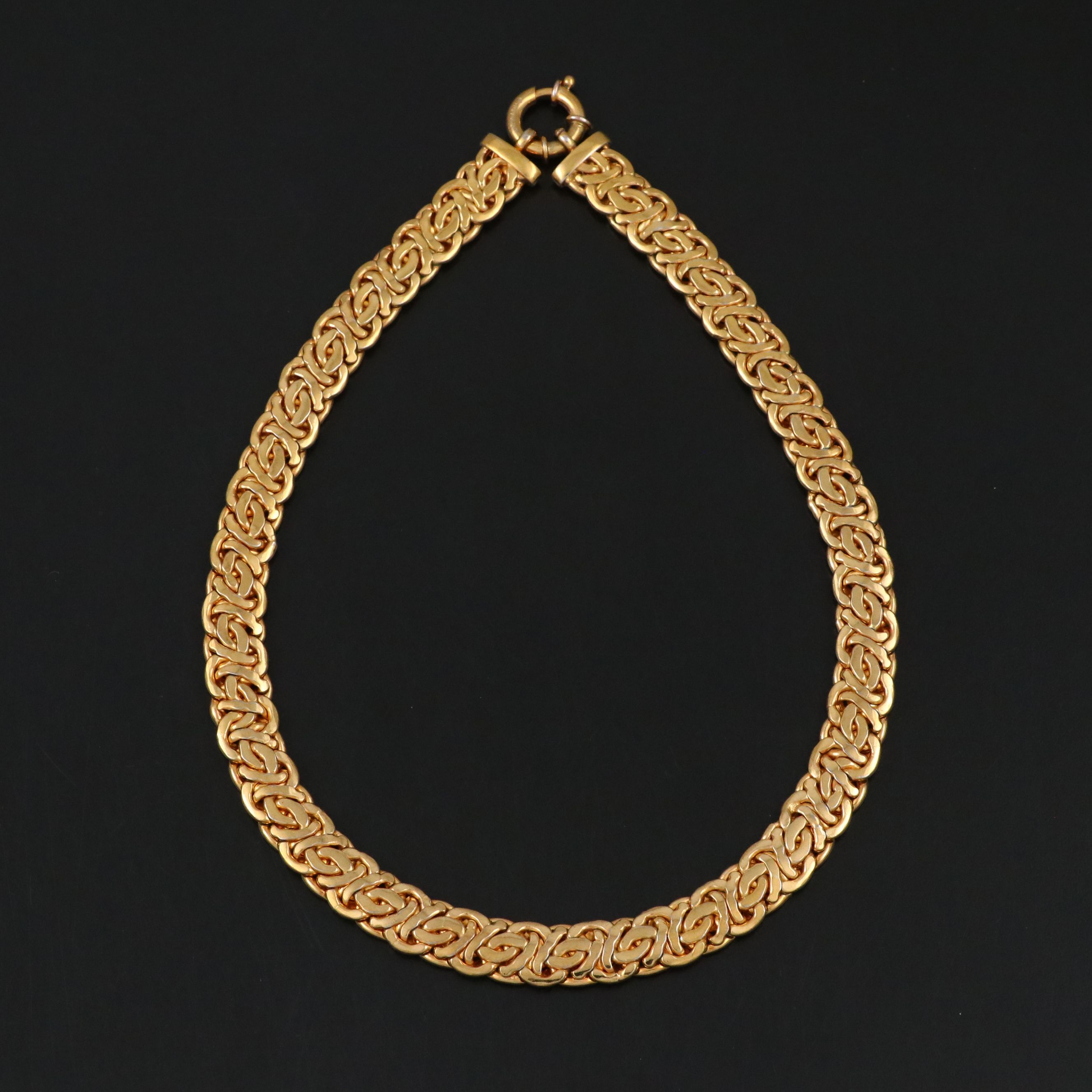 Italian Byzantine Collar Necklace