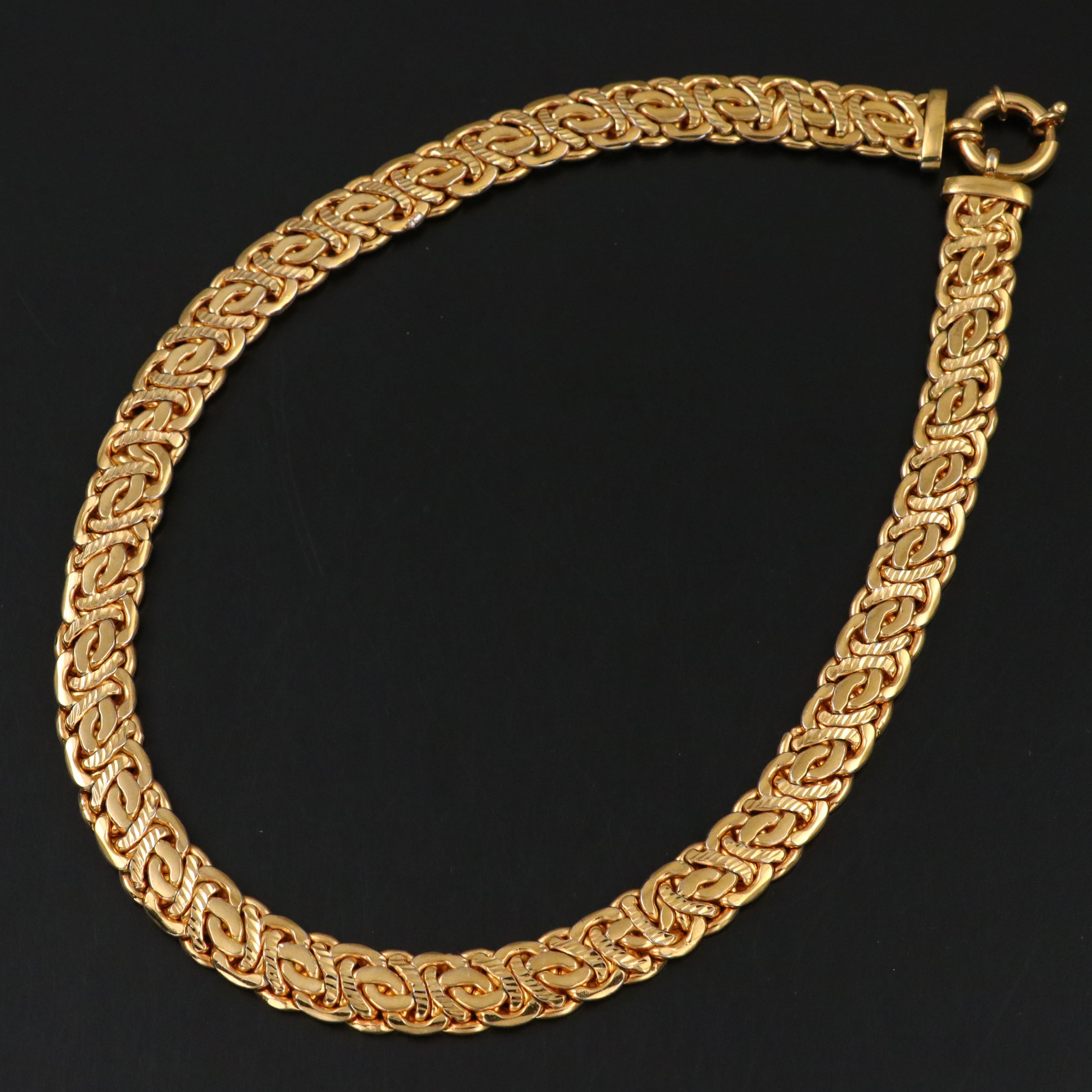 Italian Byzantine Collar Necklace