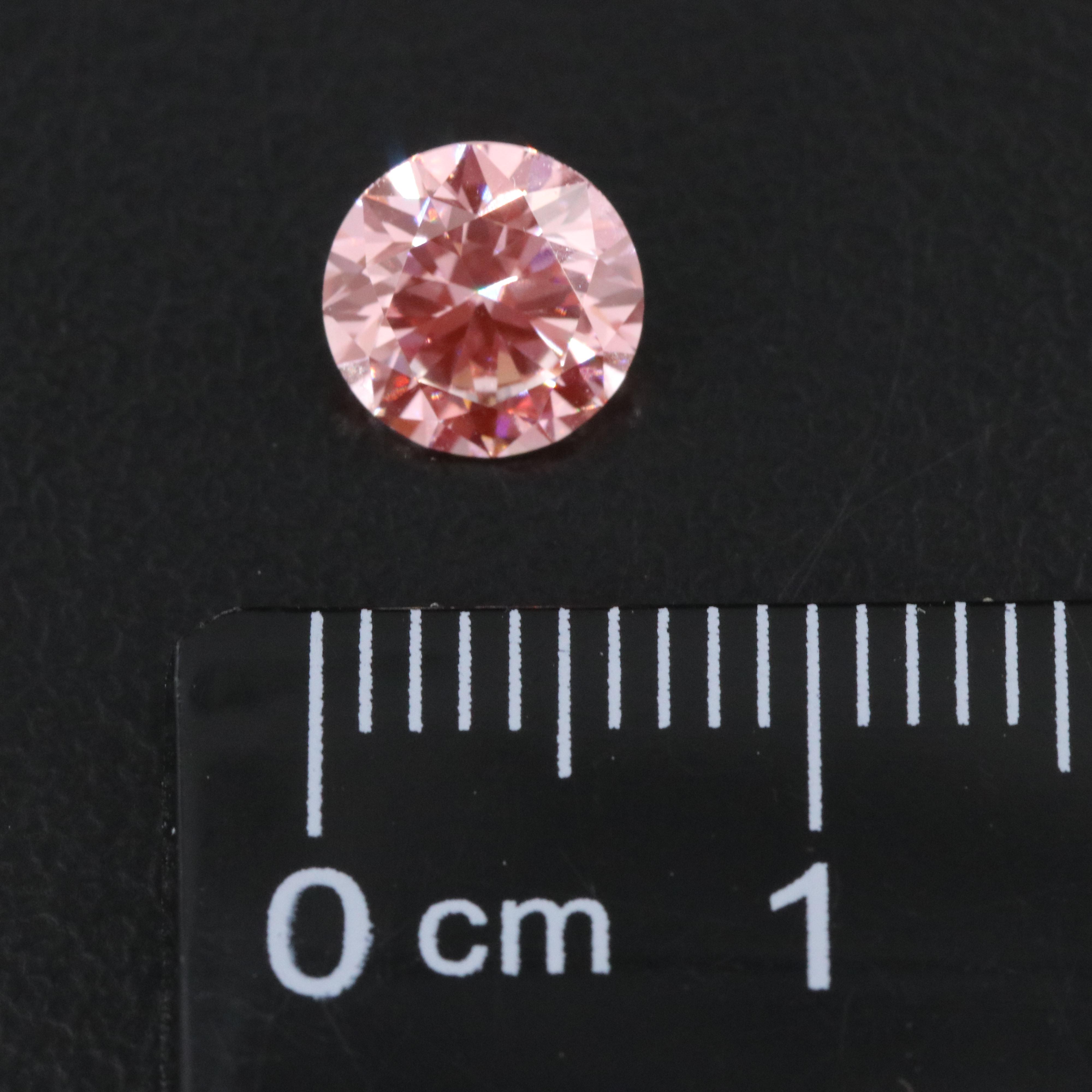 Loose 1.06 CT Lab Grown Fancy Pink Diamond with IGI Report