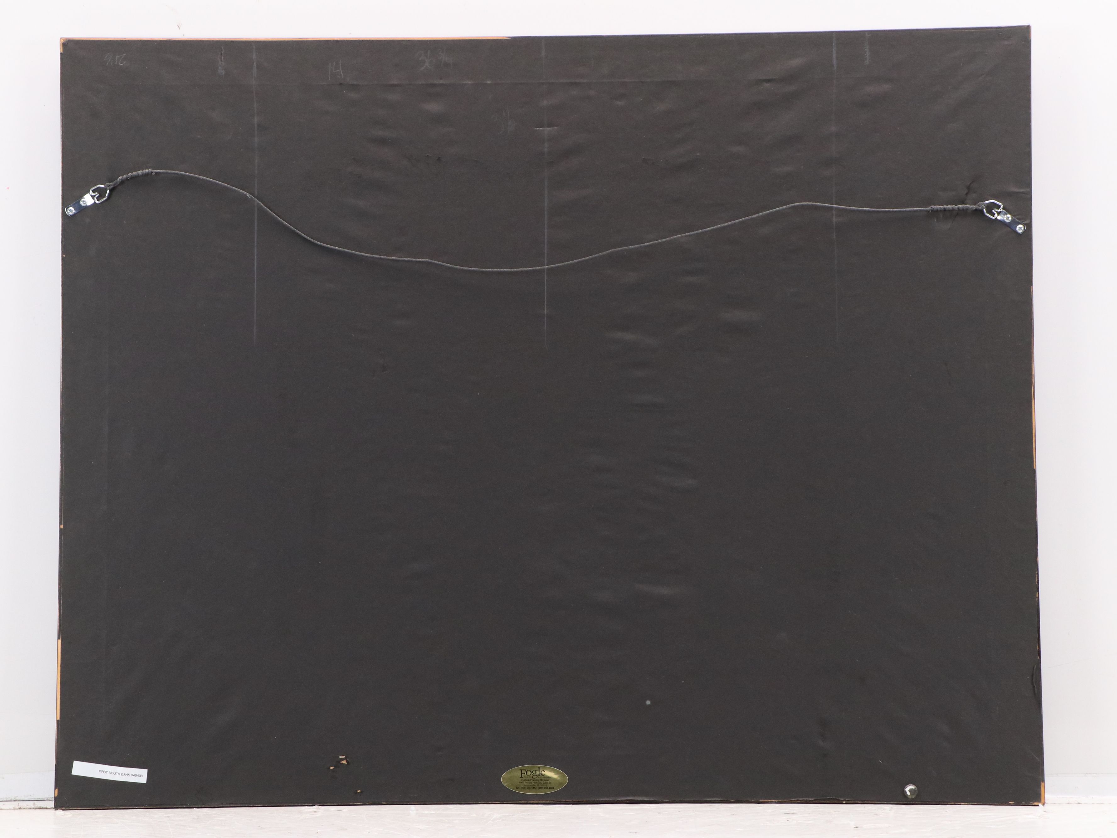 Lydia Packer Chromogenic Photograph of Blue Dormer Window, Late 20th Century