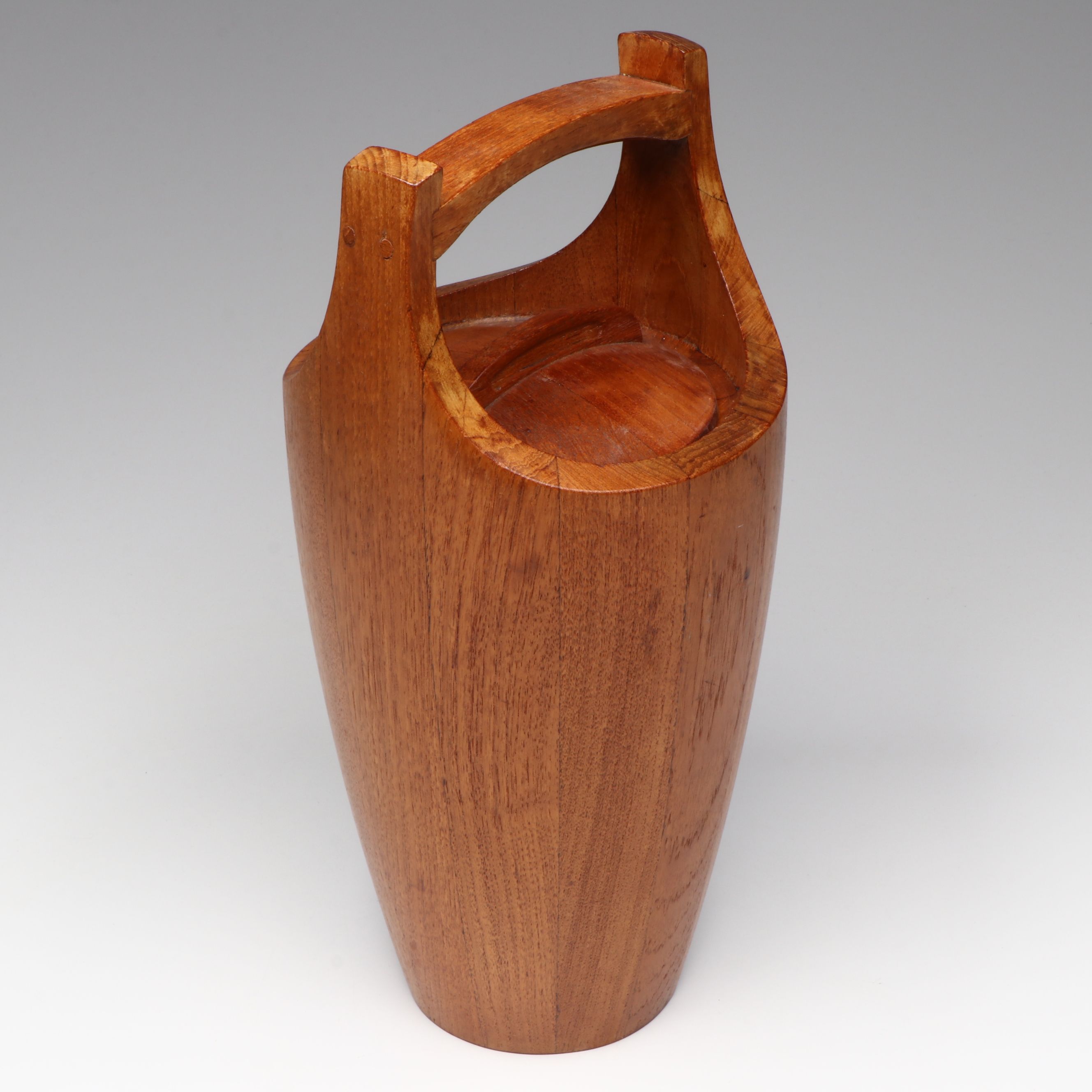 Danish Modern Style Teak Ice Bucket, Mid to Late 20th Century