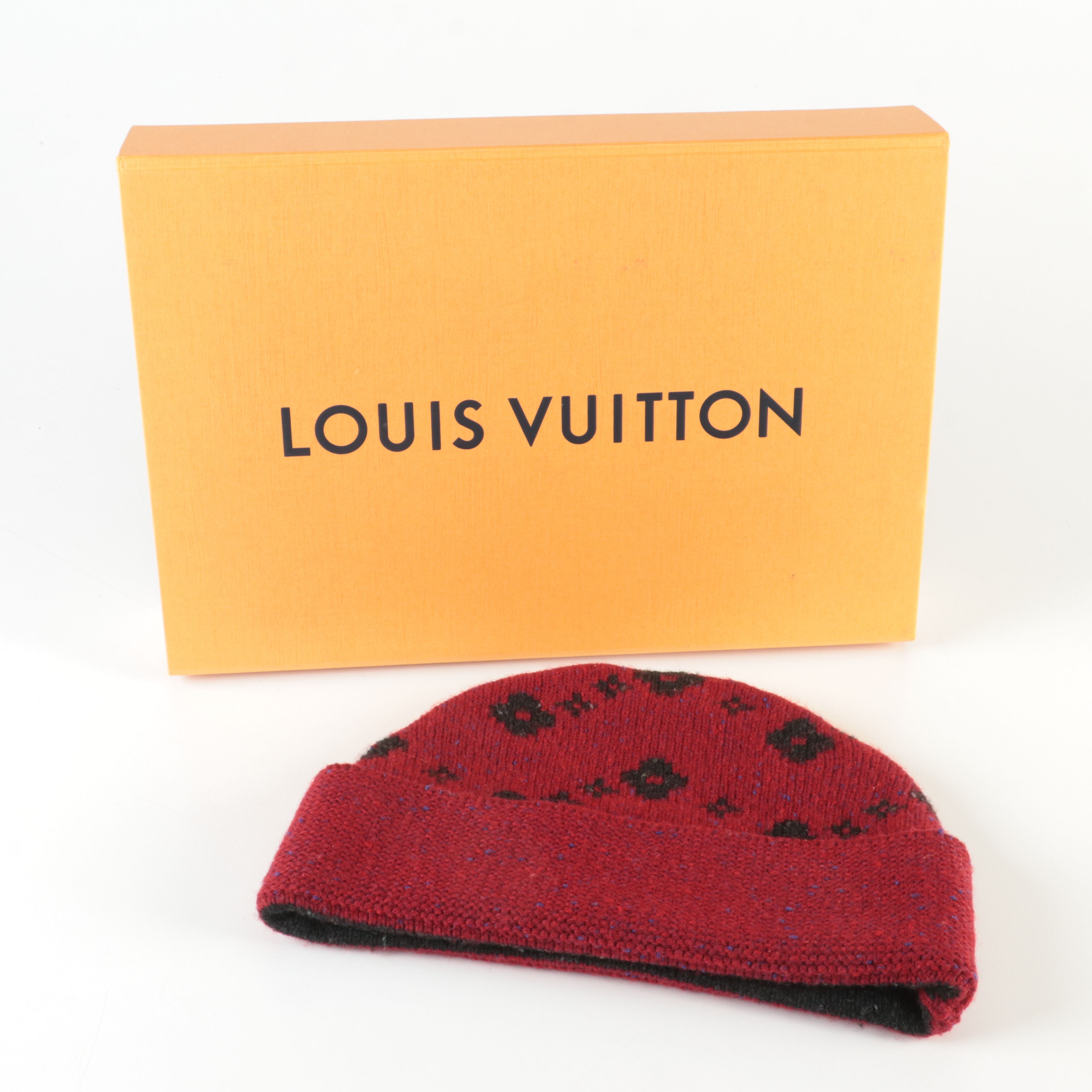 Louis Vuitton Floral Wool Beanie