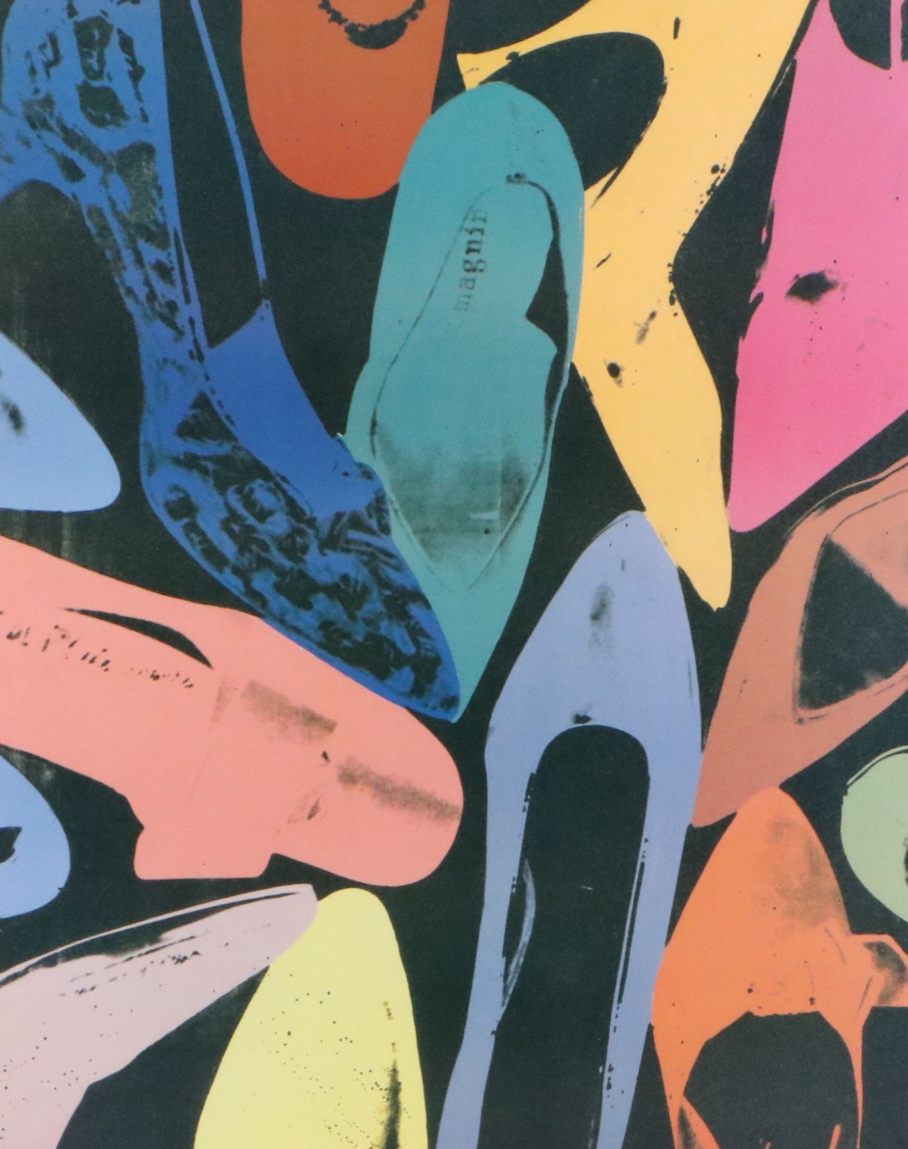 After Andy Warhol Offset Lithograph "Diamond Dust Shoes"