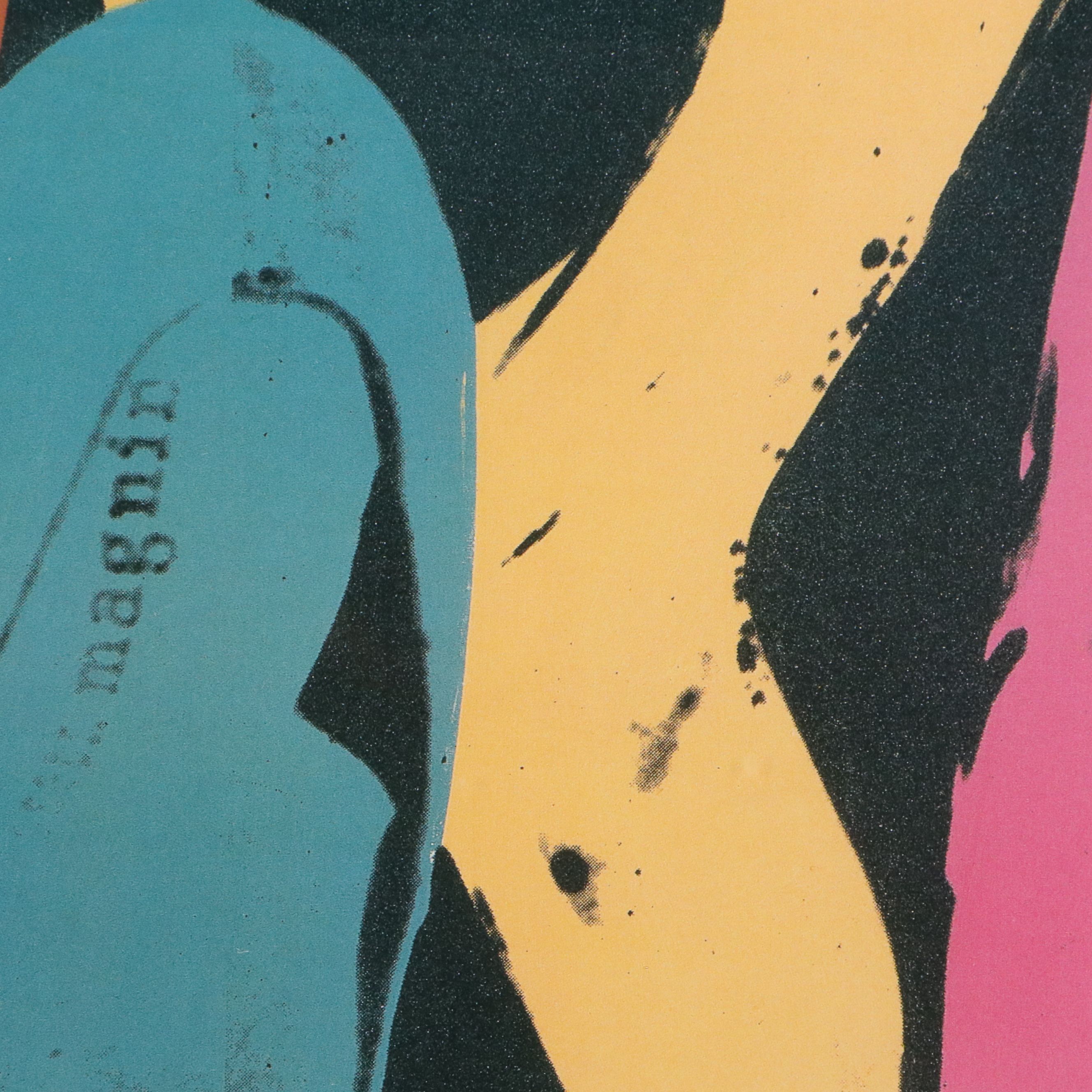After Andy Warhol Offset Lithograph "Diamond Dust Shoes"