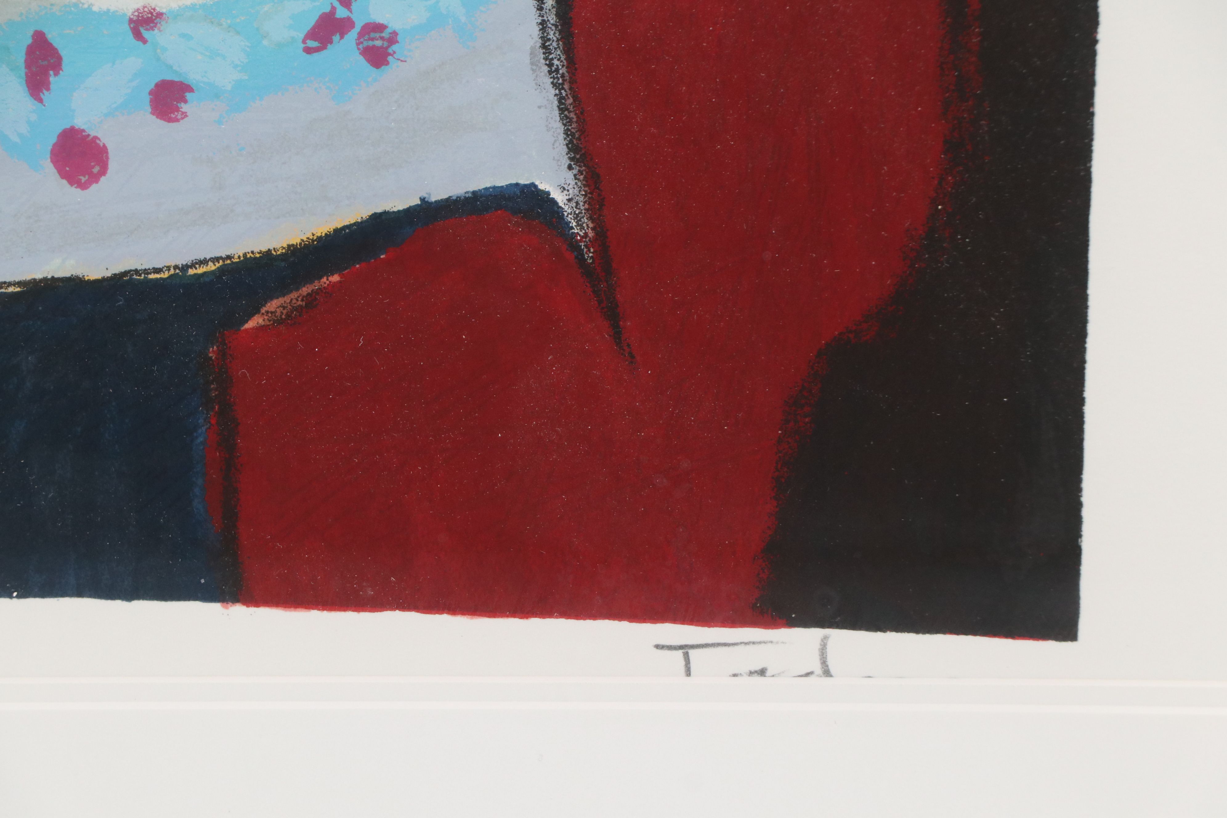 Itzchak Tarkay Serigraph "Montparnasse II"