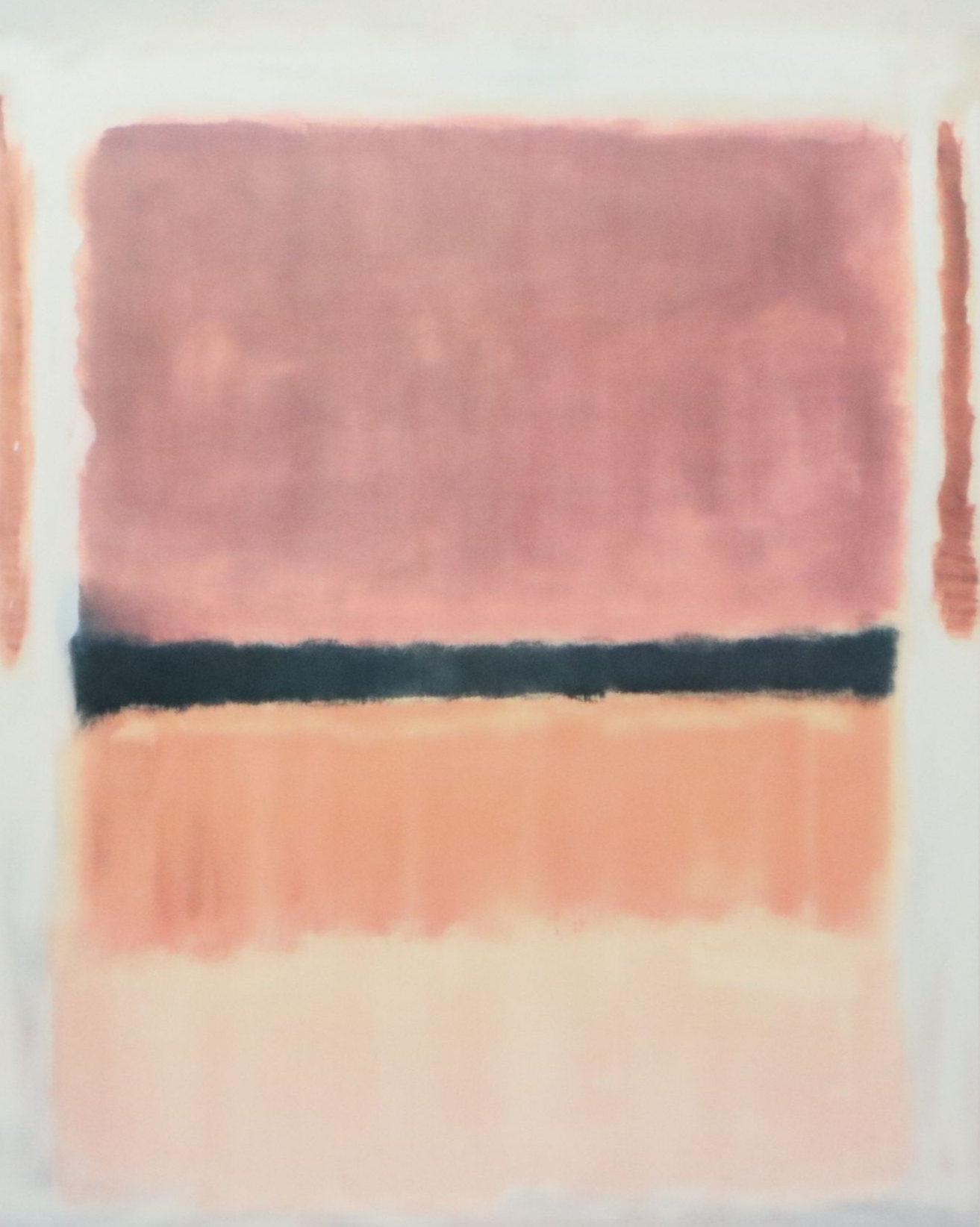 After Mark Rothko Offset Lithograph of Color Field Composition