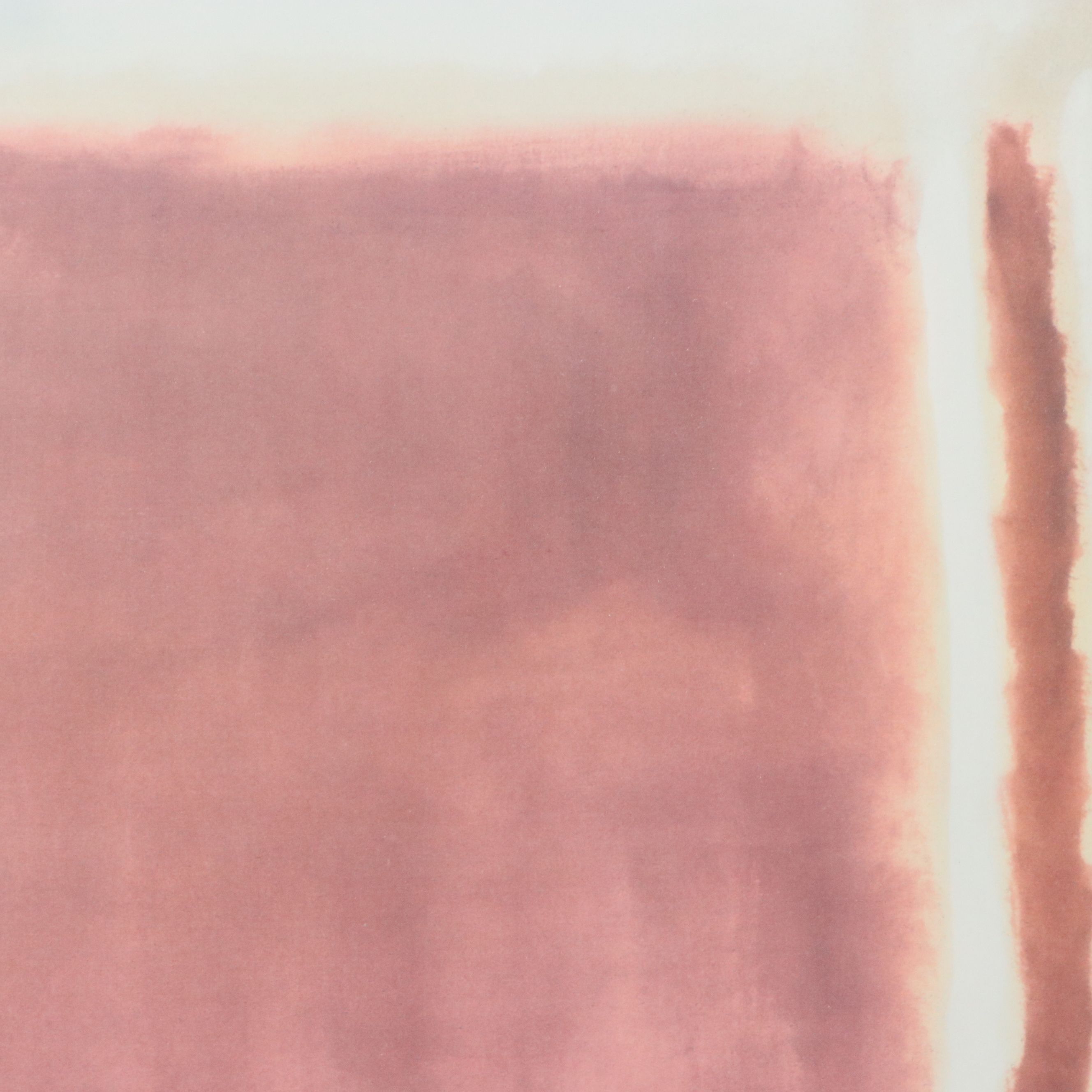 After Mark Rothko Offset Lithograph of Color Field Composition