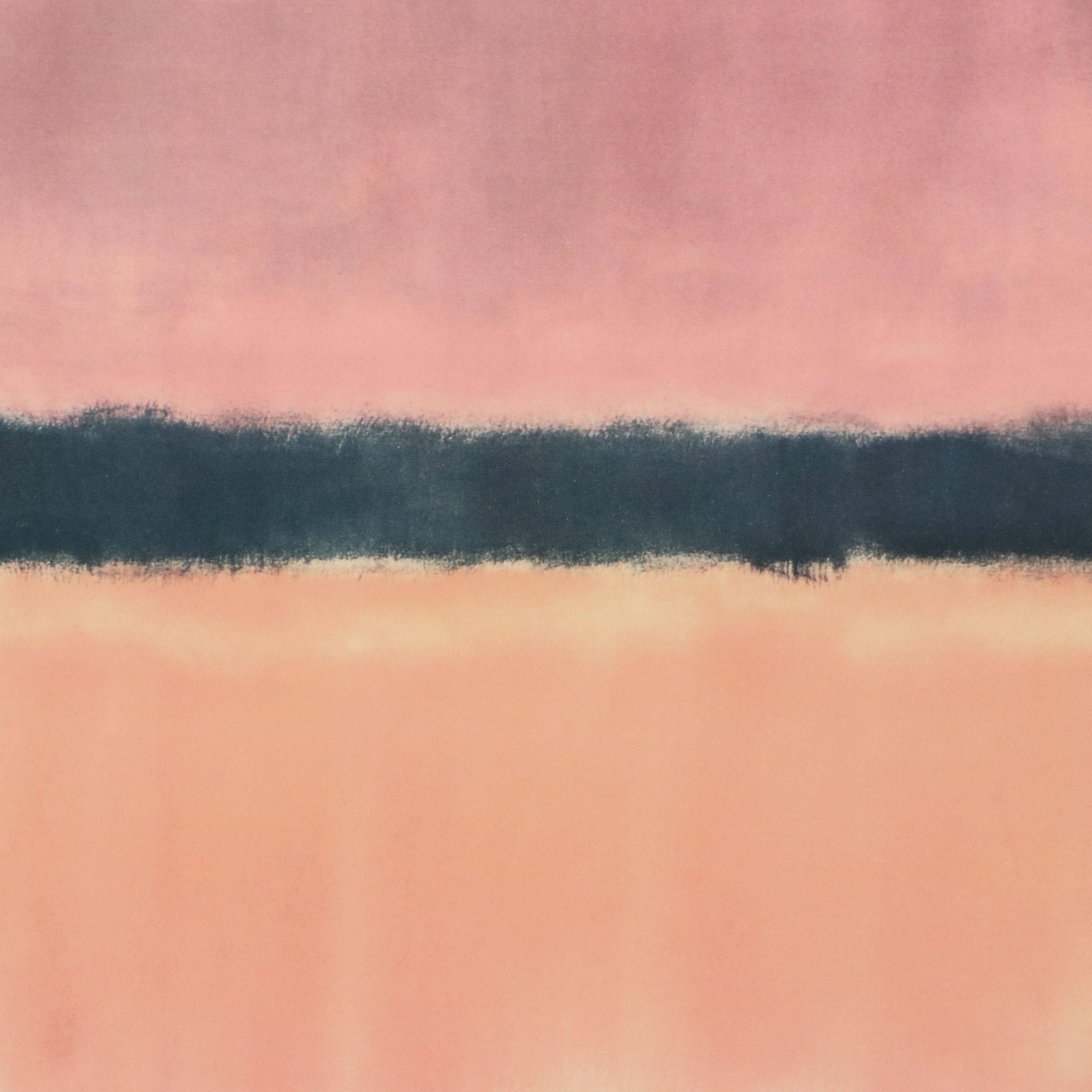 After Mark Rothko Offset Lithograph of Color Field Composition