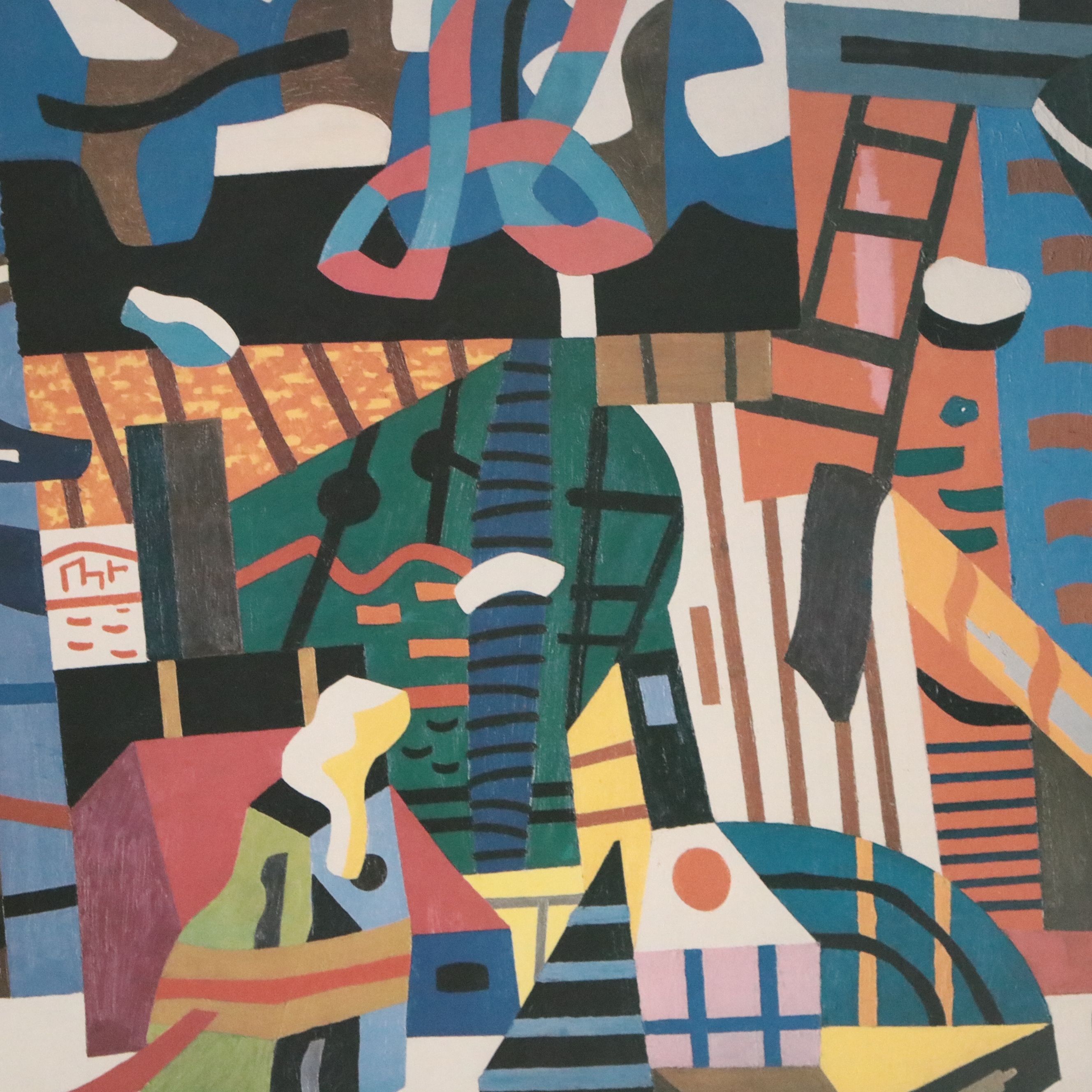 Offset Lithograph After Stuart Davis "Swing Landscape"