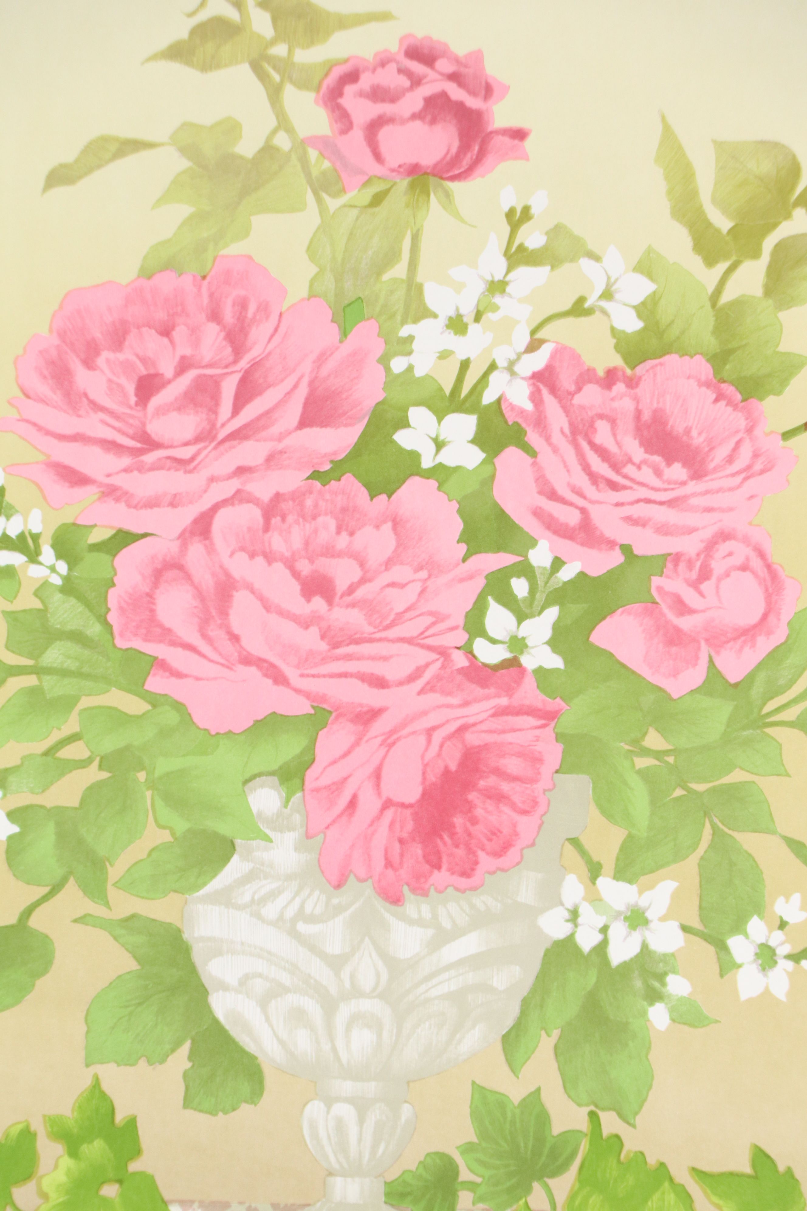 Don Shepler Still Life Lithograph "Rose Bouquet"