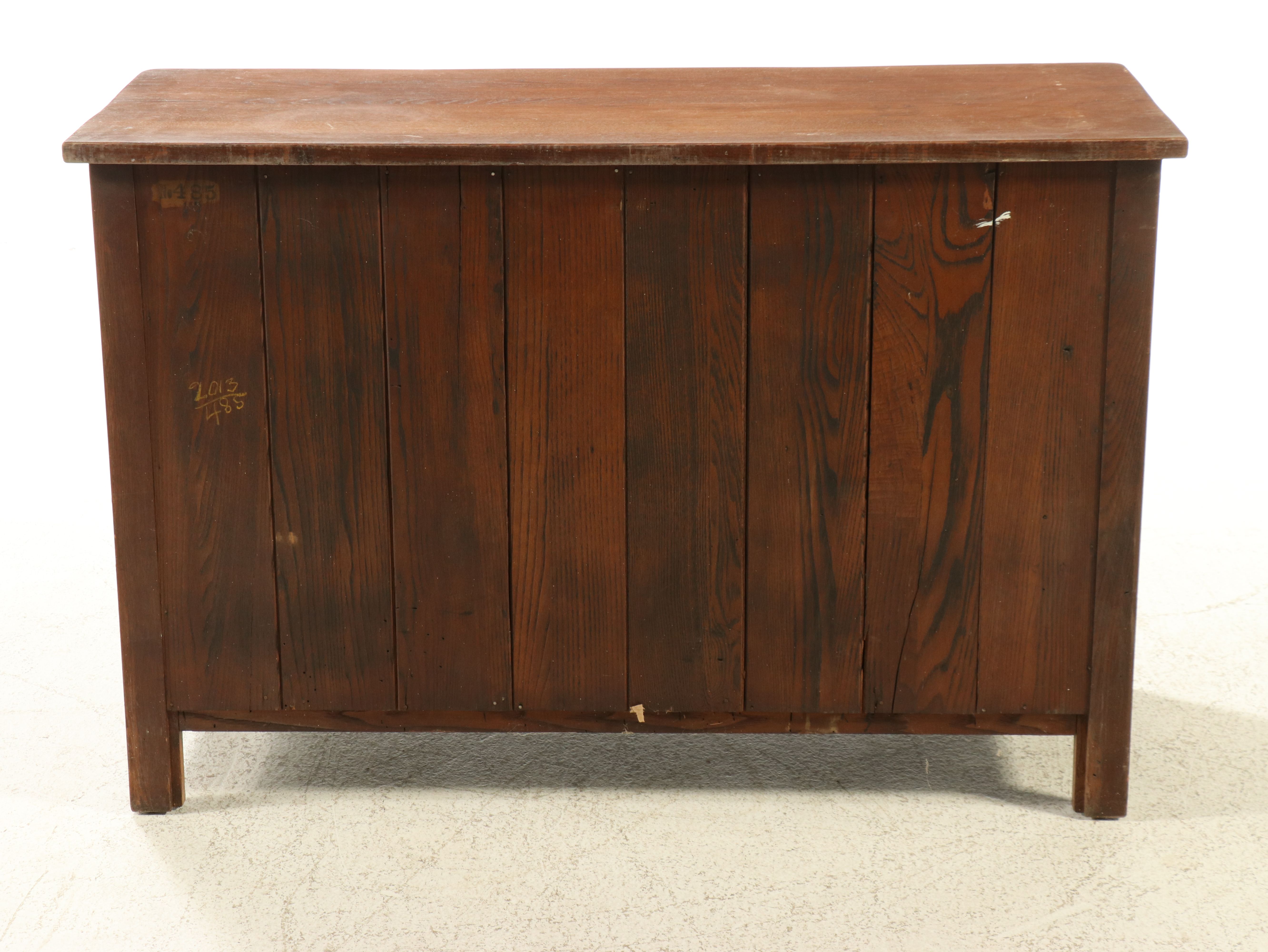 Jacobean Style Carved Oak Sideboard, 20th Century