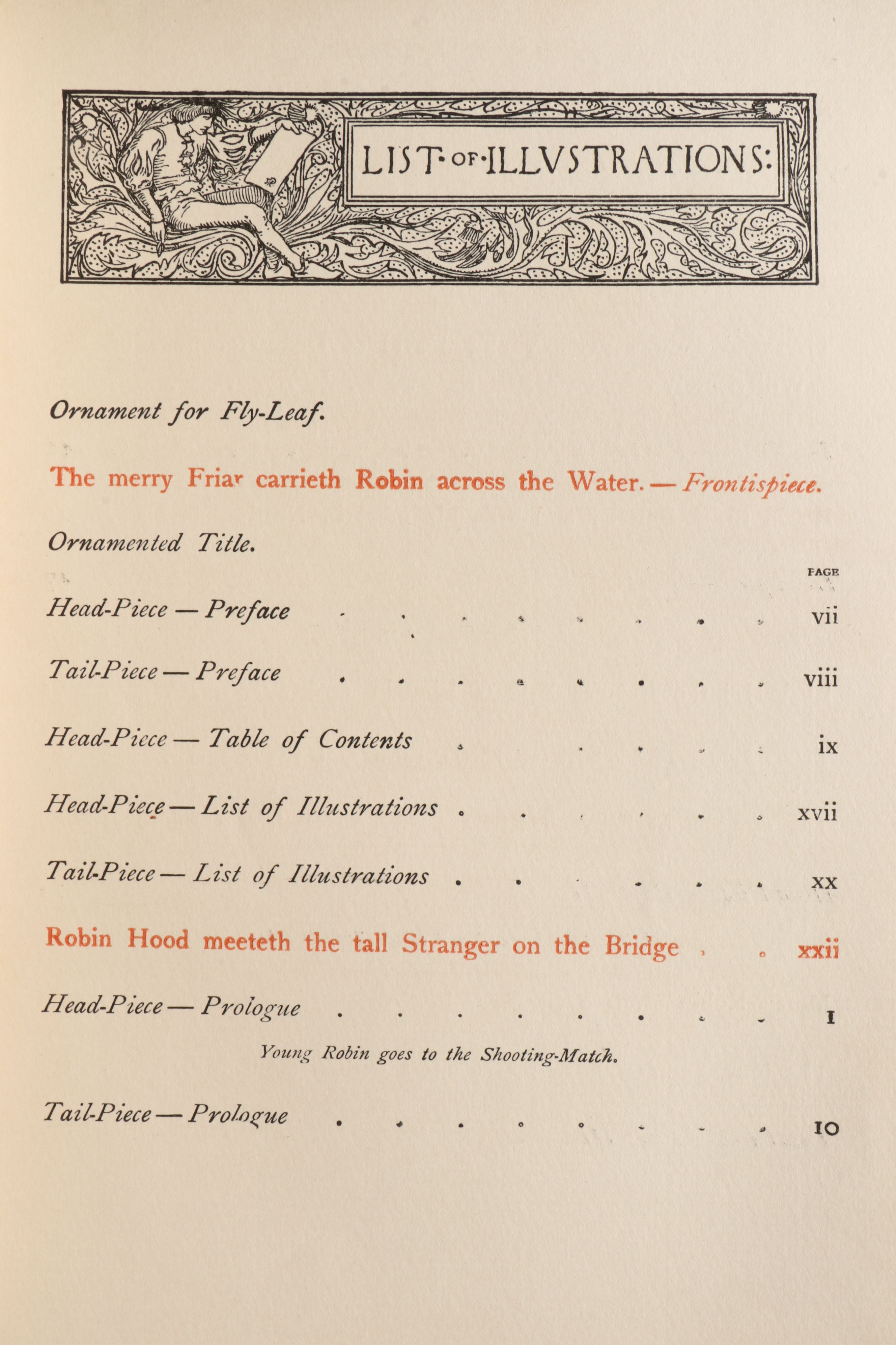 Illustrated "The Merry Adventures of Robin Hood" by Howard Pyle, 1910