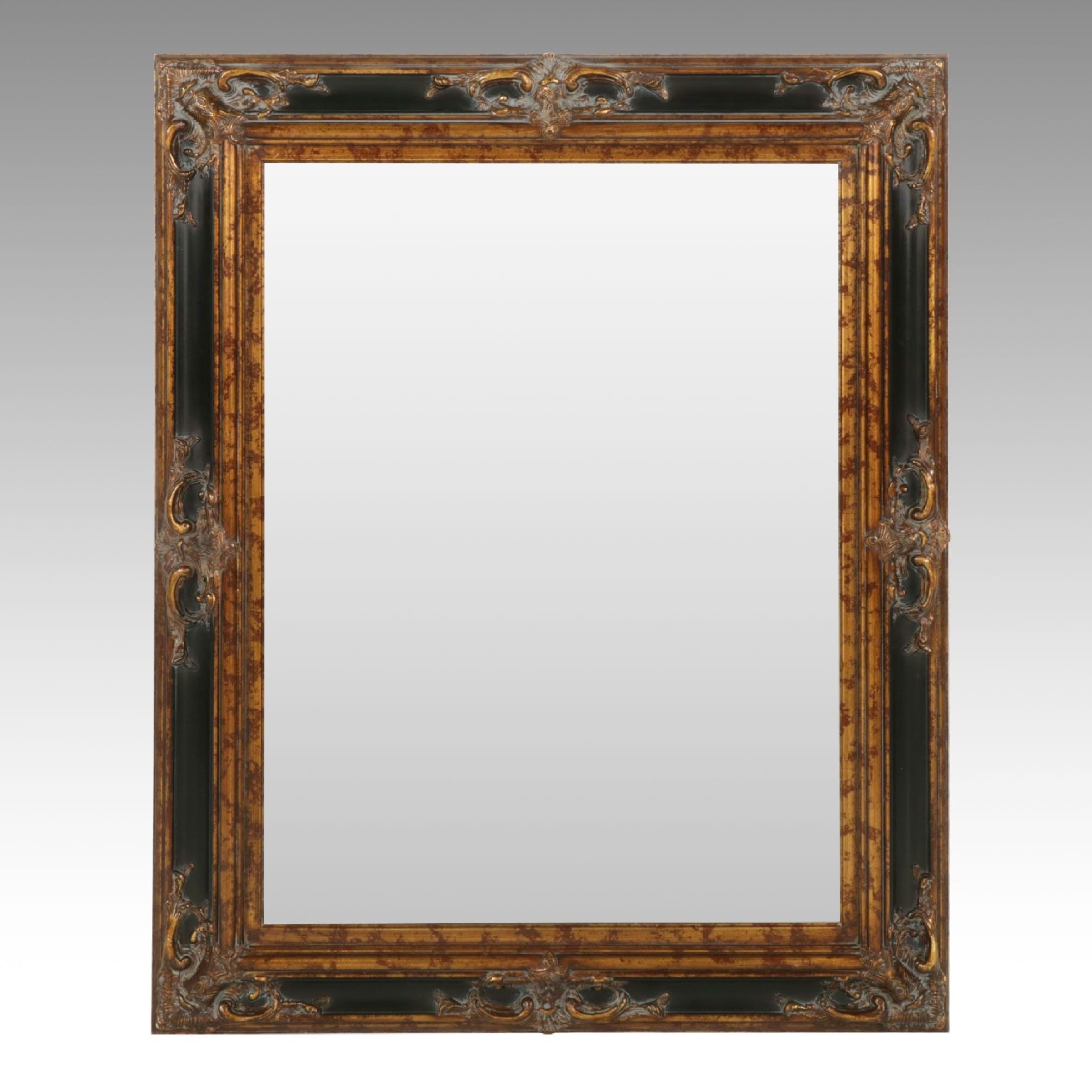 Entree Louis XV Style Rectangular Wall Mirror