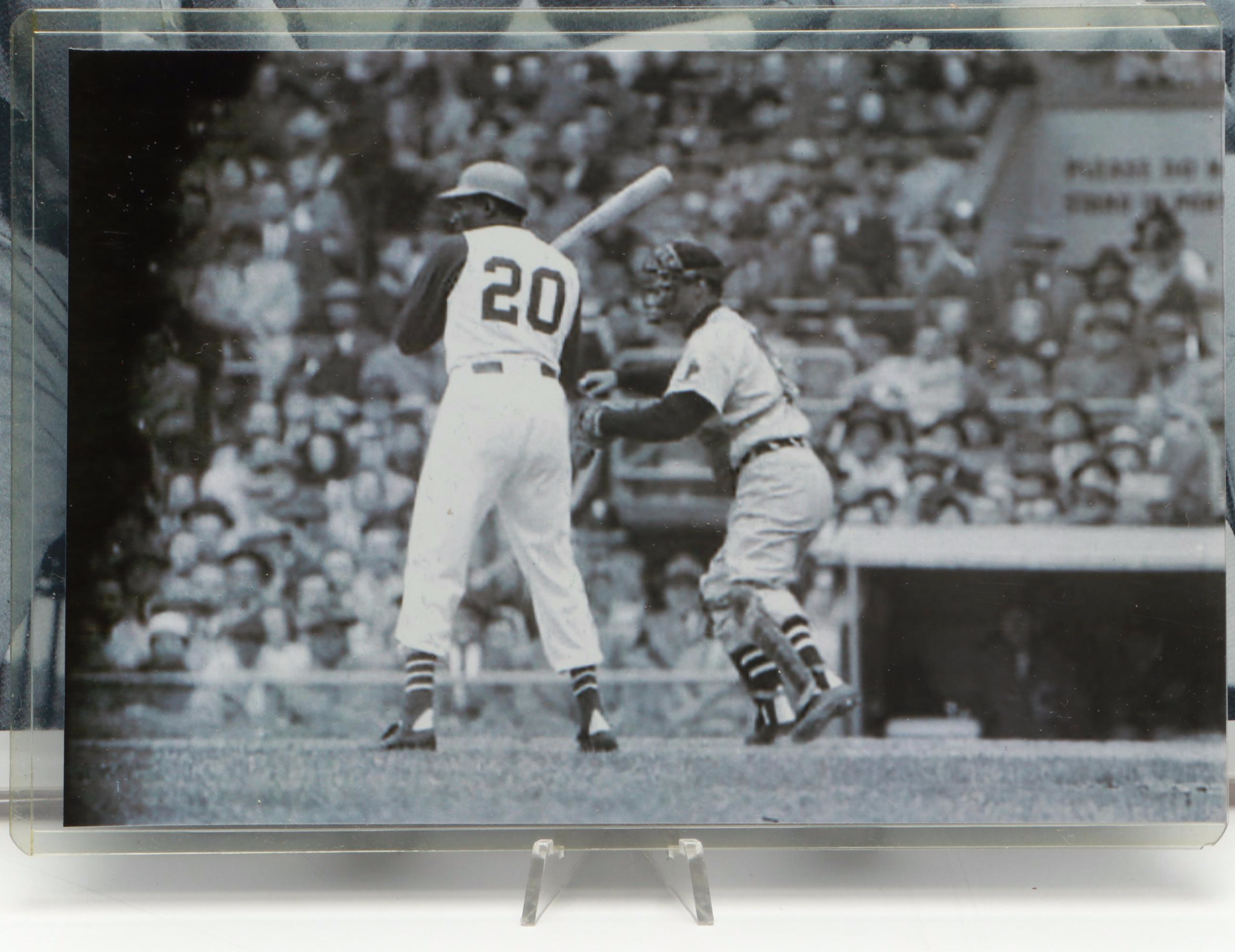 "Sports Illustrated" 1956 Magazine And Other Contemporary Cincinnati Reds Prints