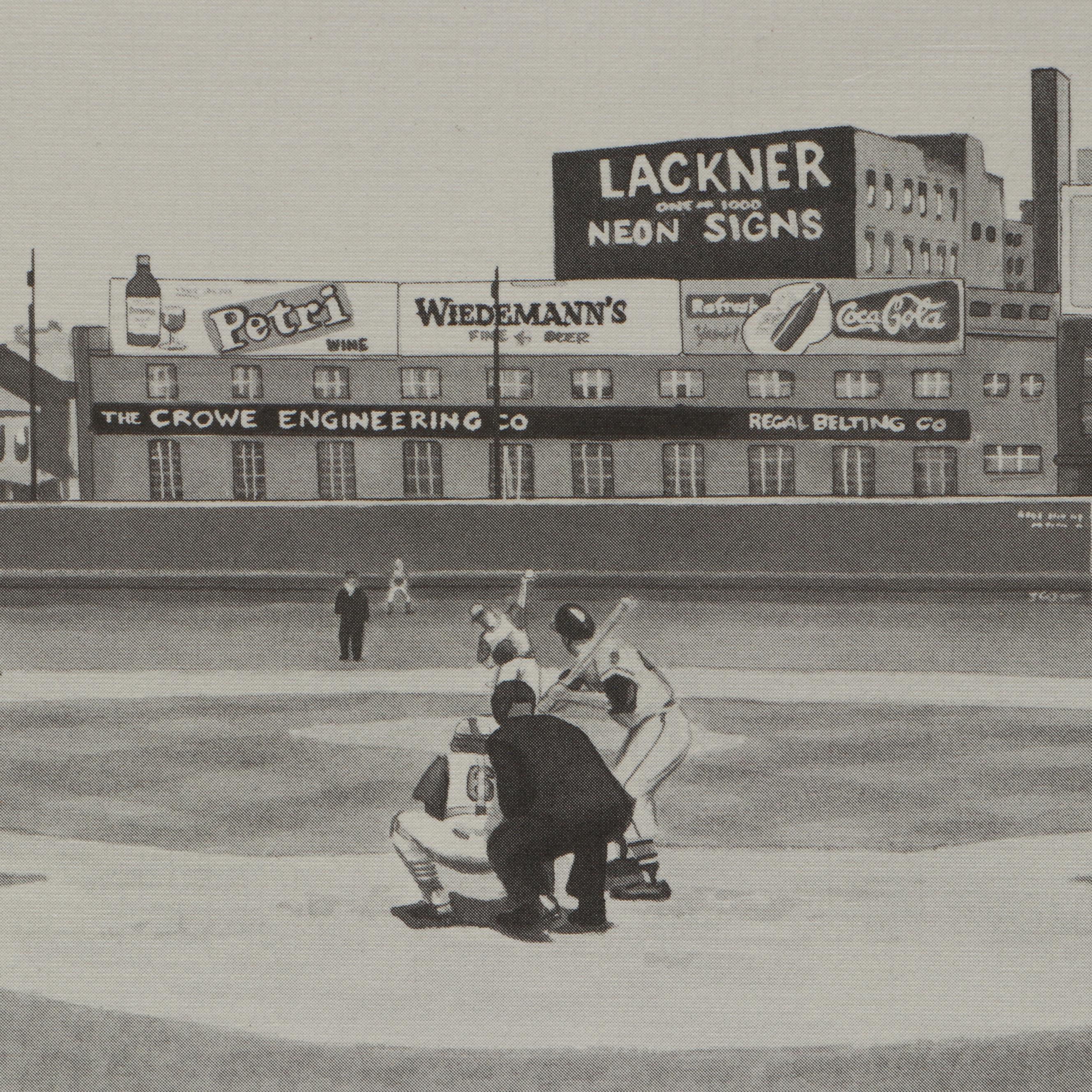 "Sports Illustrated" 1956 Magazine And Other Contemporary Cincinnati Reds Prints