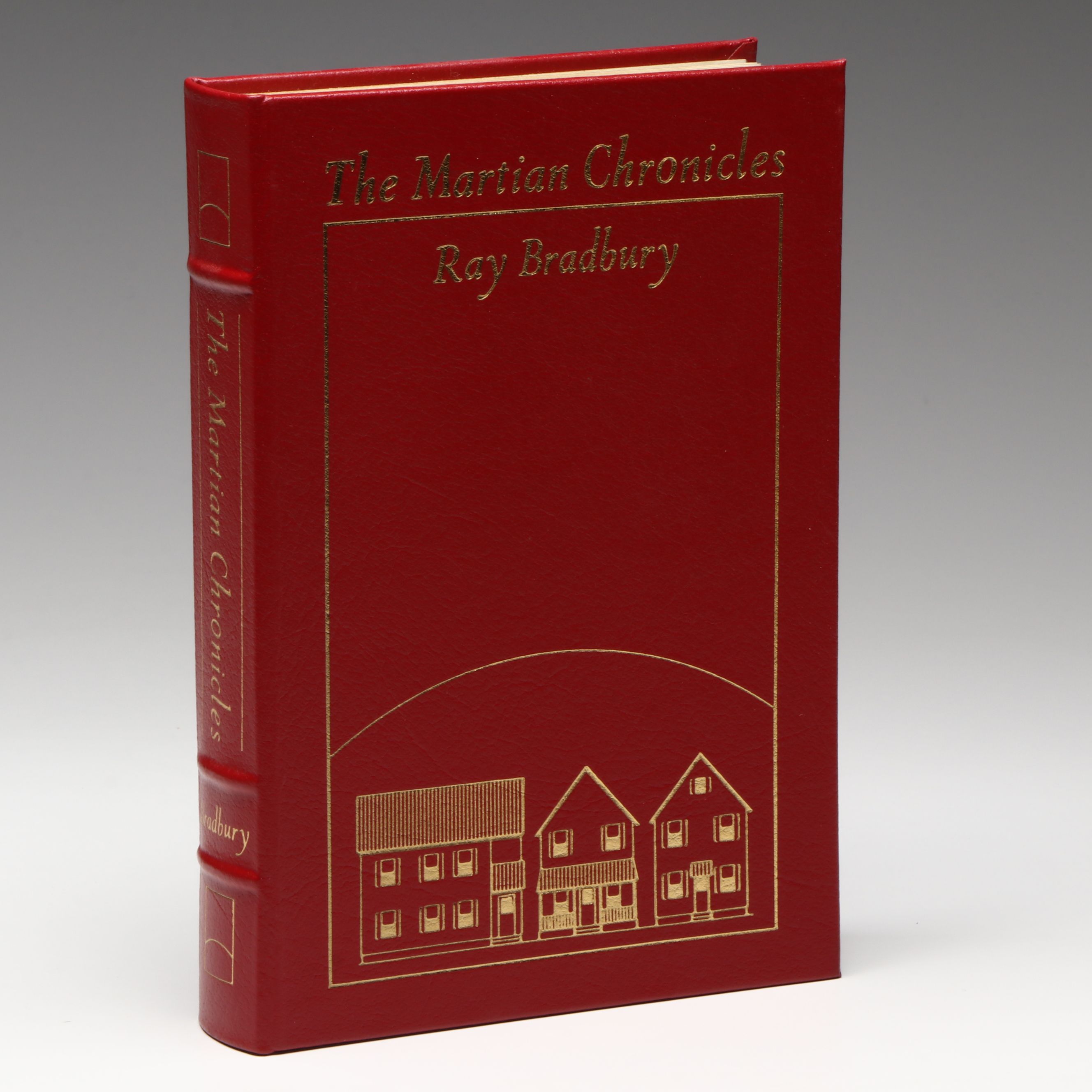 Easton Press Signed "The Martian Chronicles" by Ray Bradbury, 1989