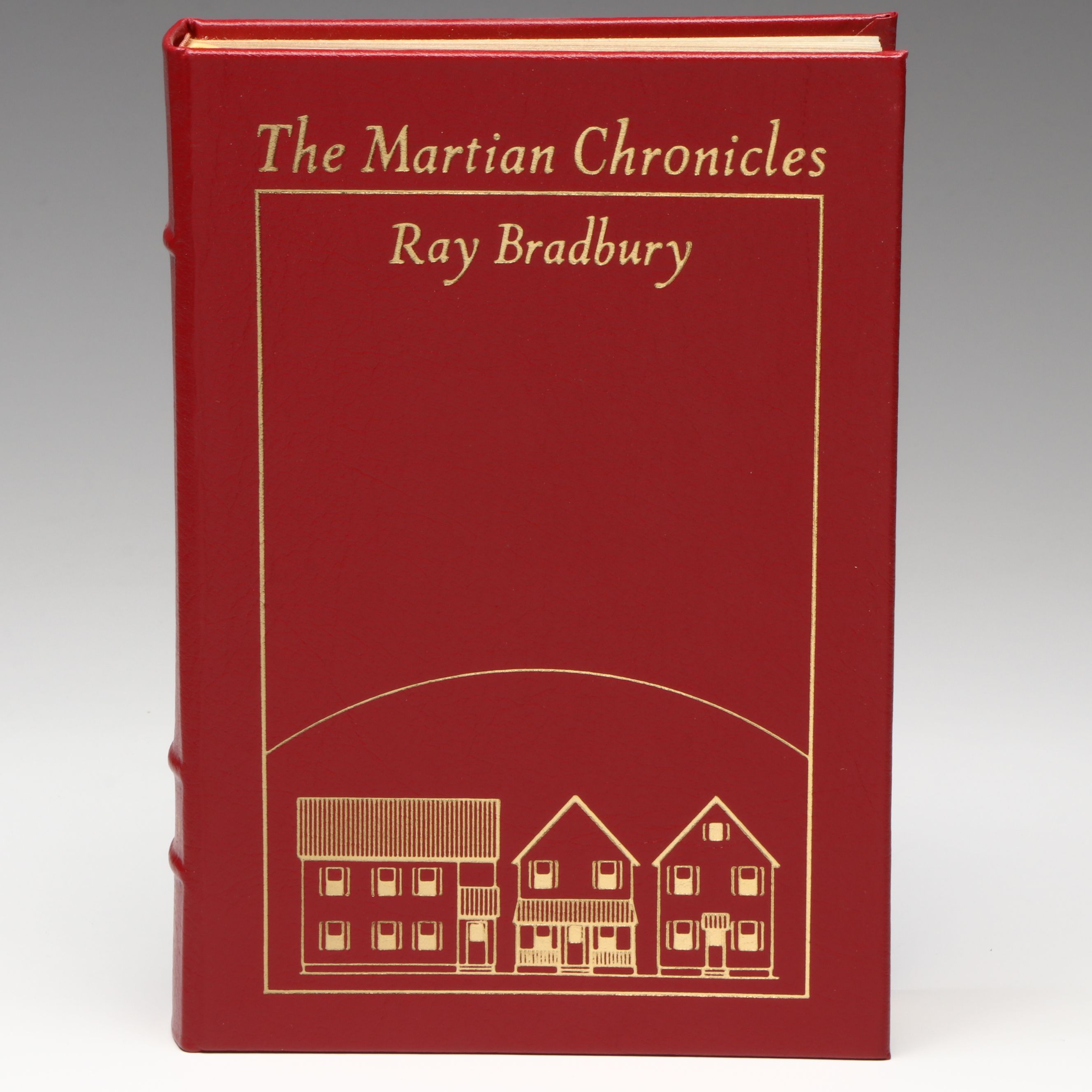 Easton Press Signed "The Martian Chronicles" by Ray Bradbury, 1989
