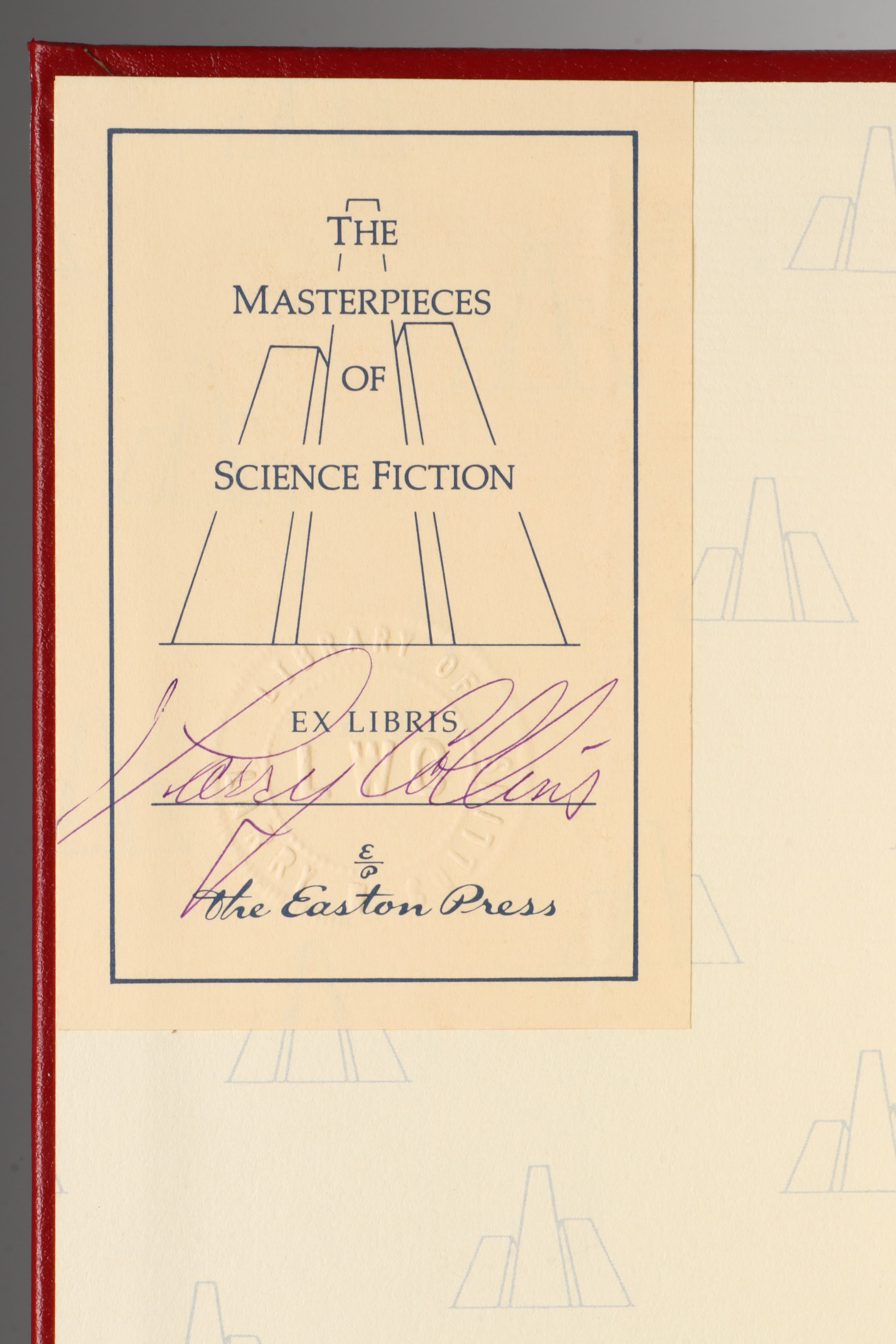 Easton Press Signed "The Martian Chronicles" by Ray Bradbury, 1989