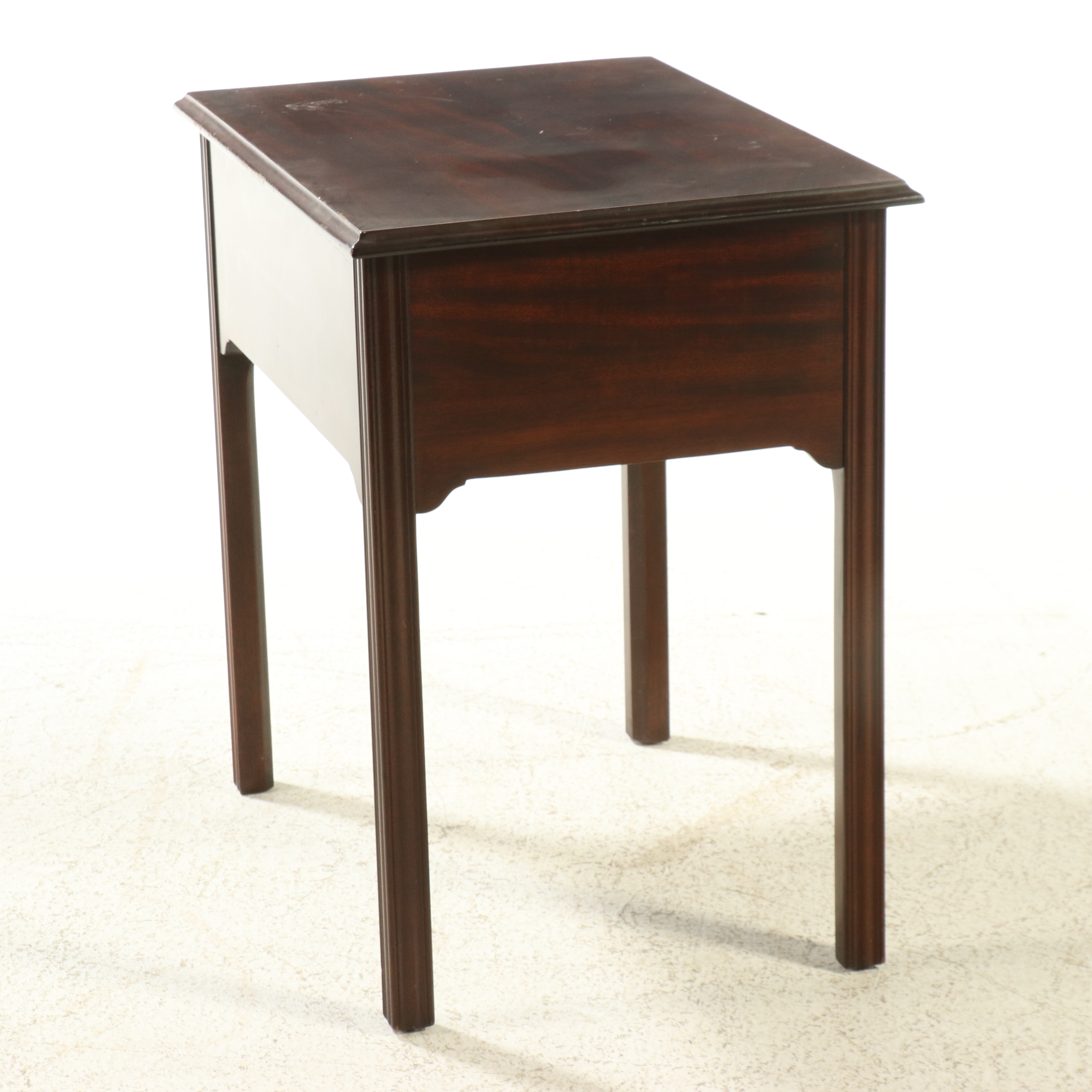 Stickley "Leopold Stickley Original" Chippendale Style Mahogany Side Table