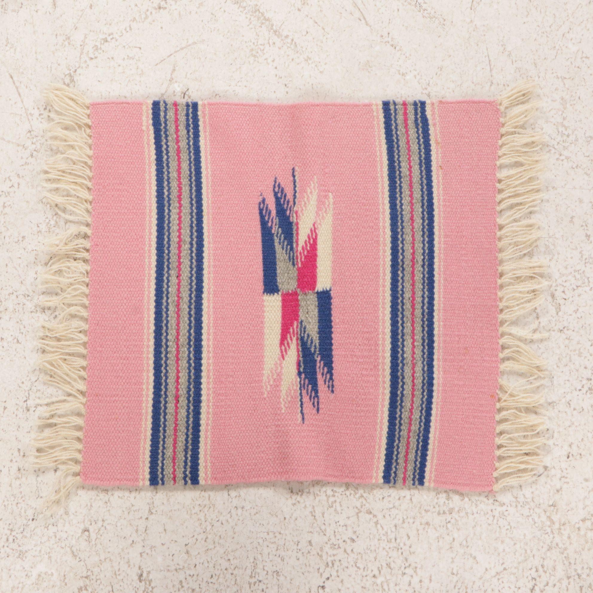 Collection of Handwoven Southwestern Style Floor Mats