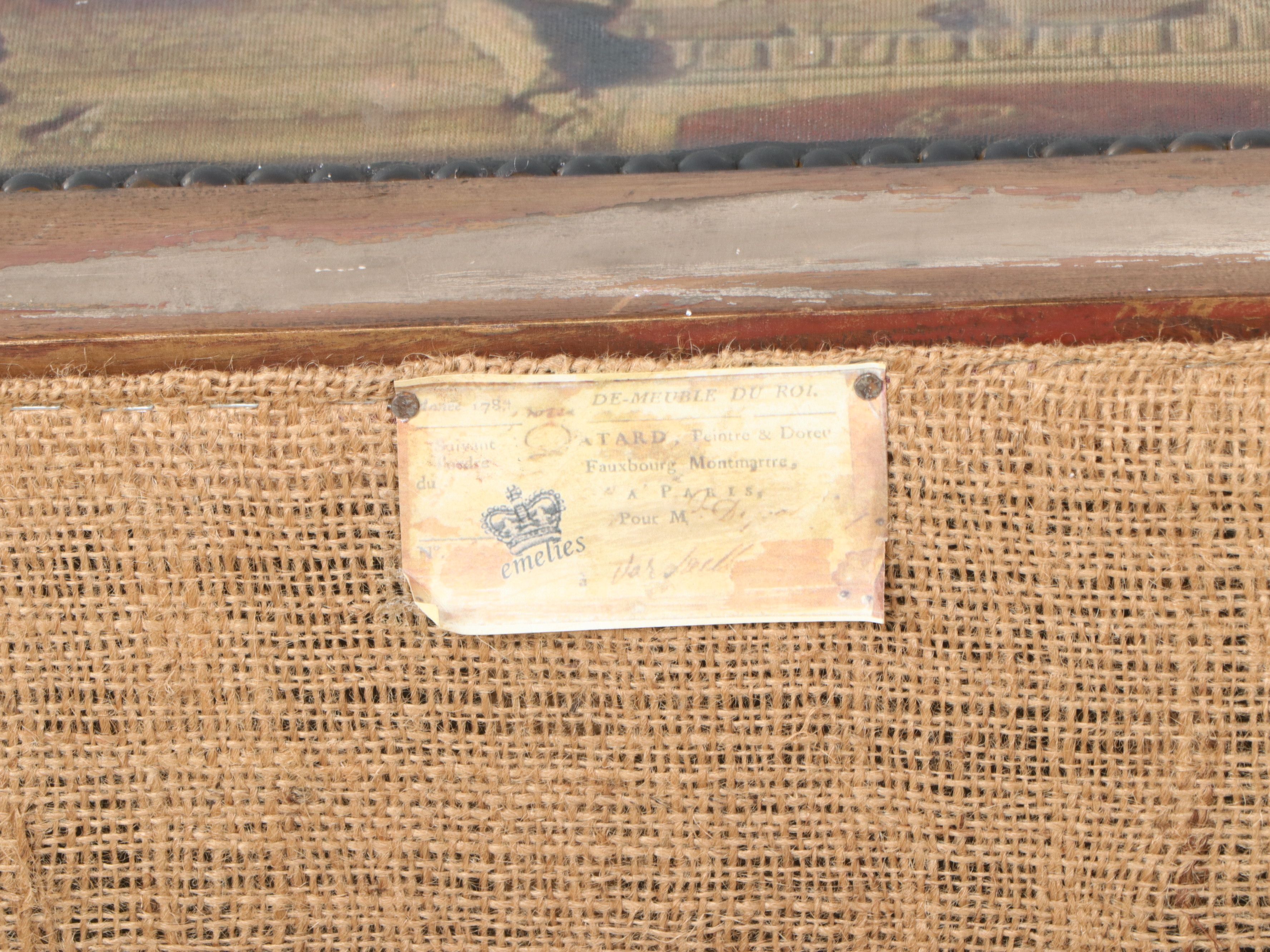 Pair of Reproduction Louis XVI Style Bergères