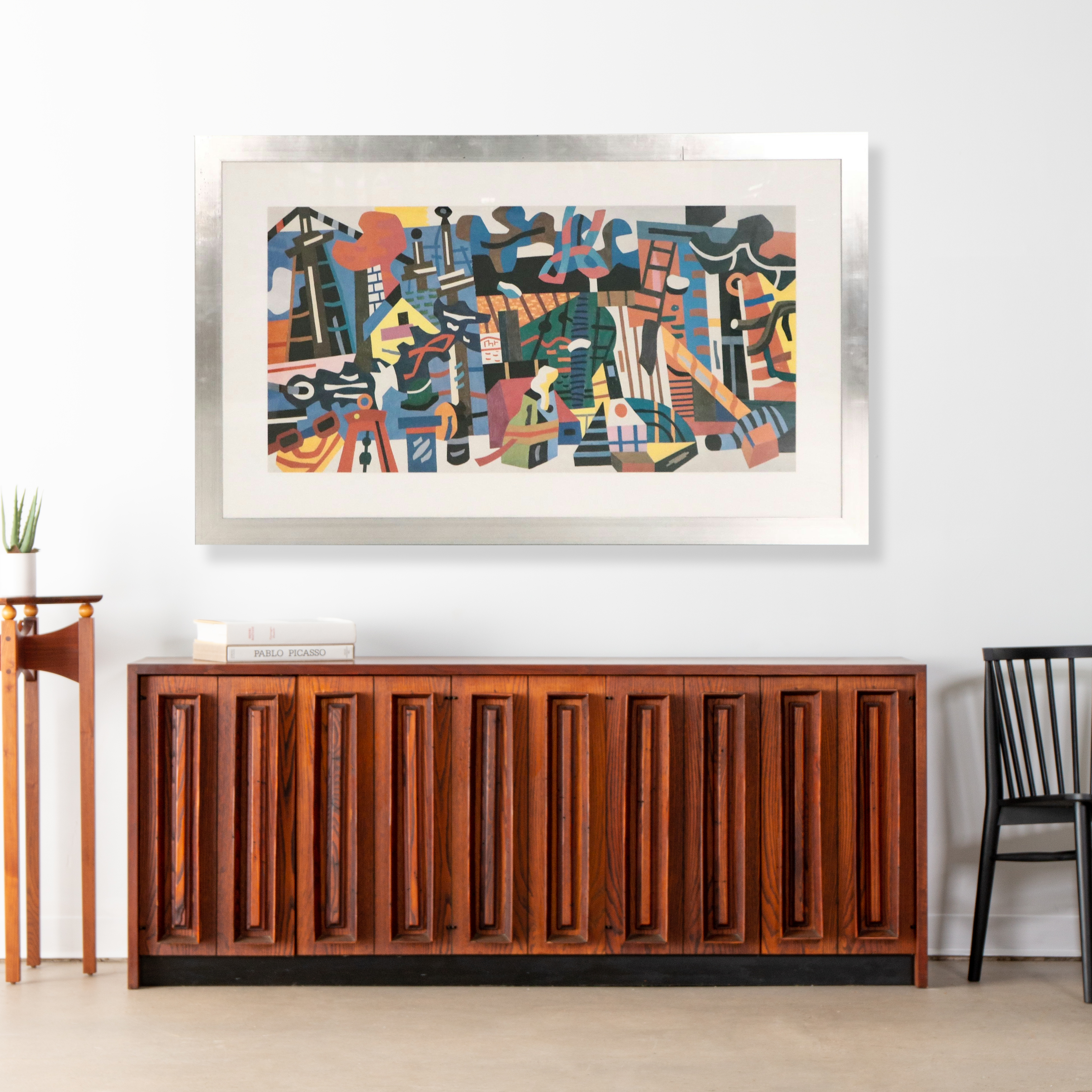 Offset Lithograph After Stuart Davis "Swing Landscape"