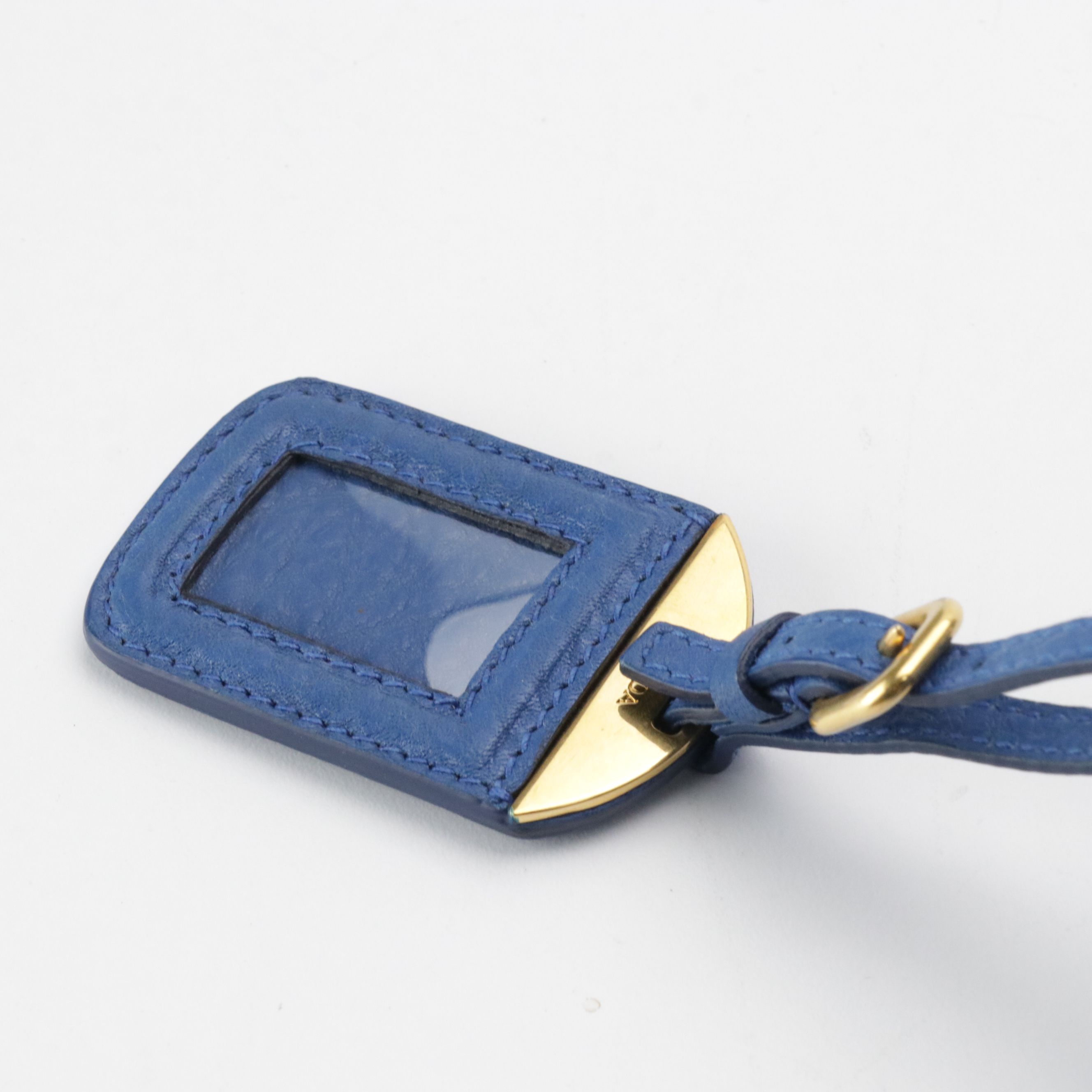 Prada Large Slouchy Two-Way Tote in Royal Blue Vitello Daino Leather