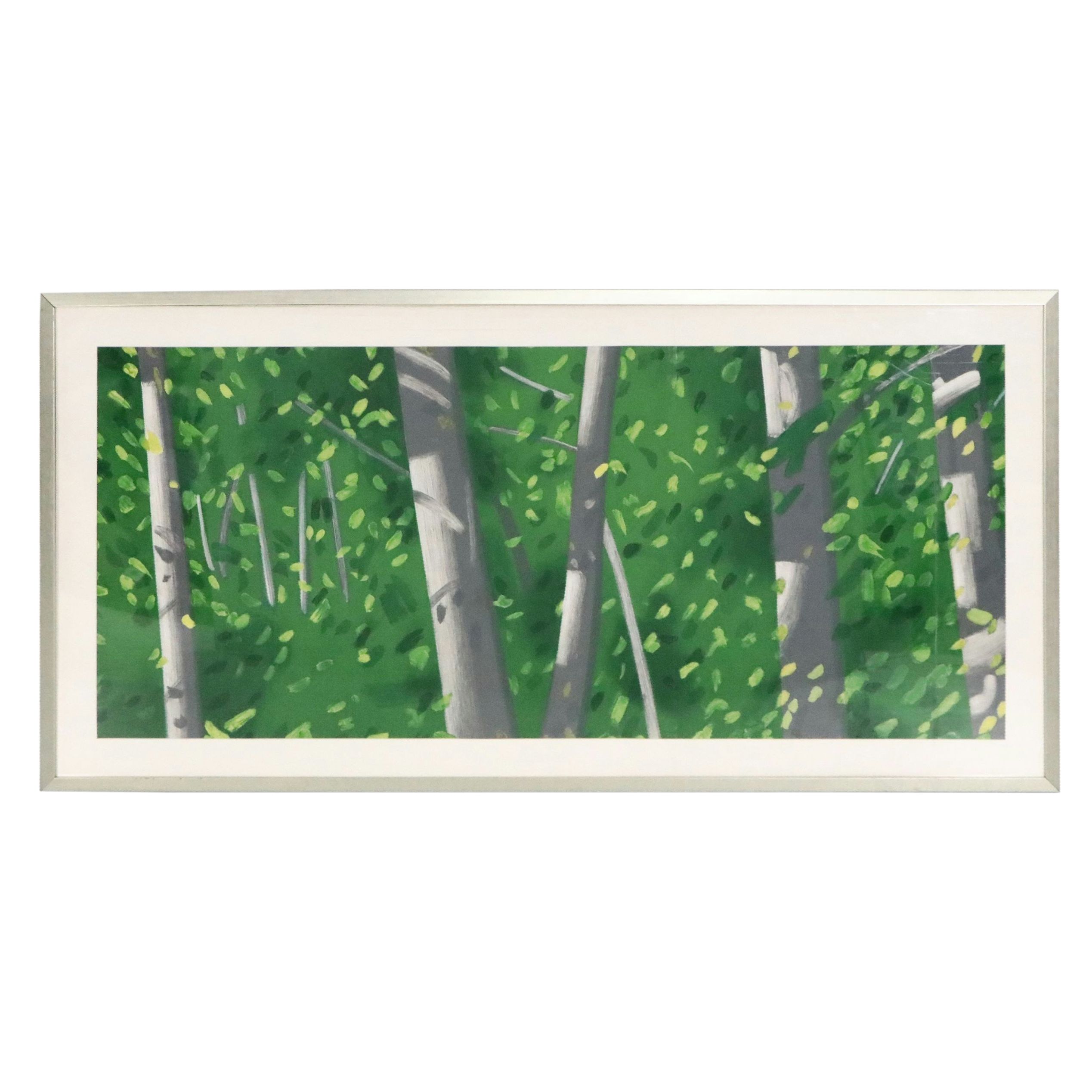 Alex Katz Aquatint "Forest," 1992