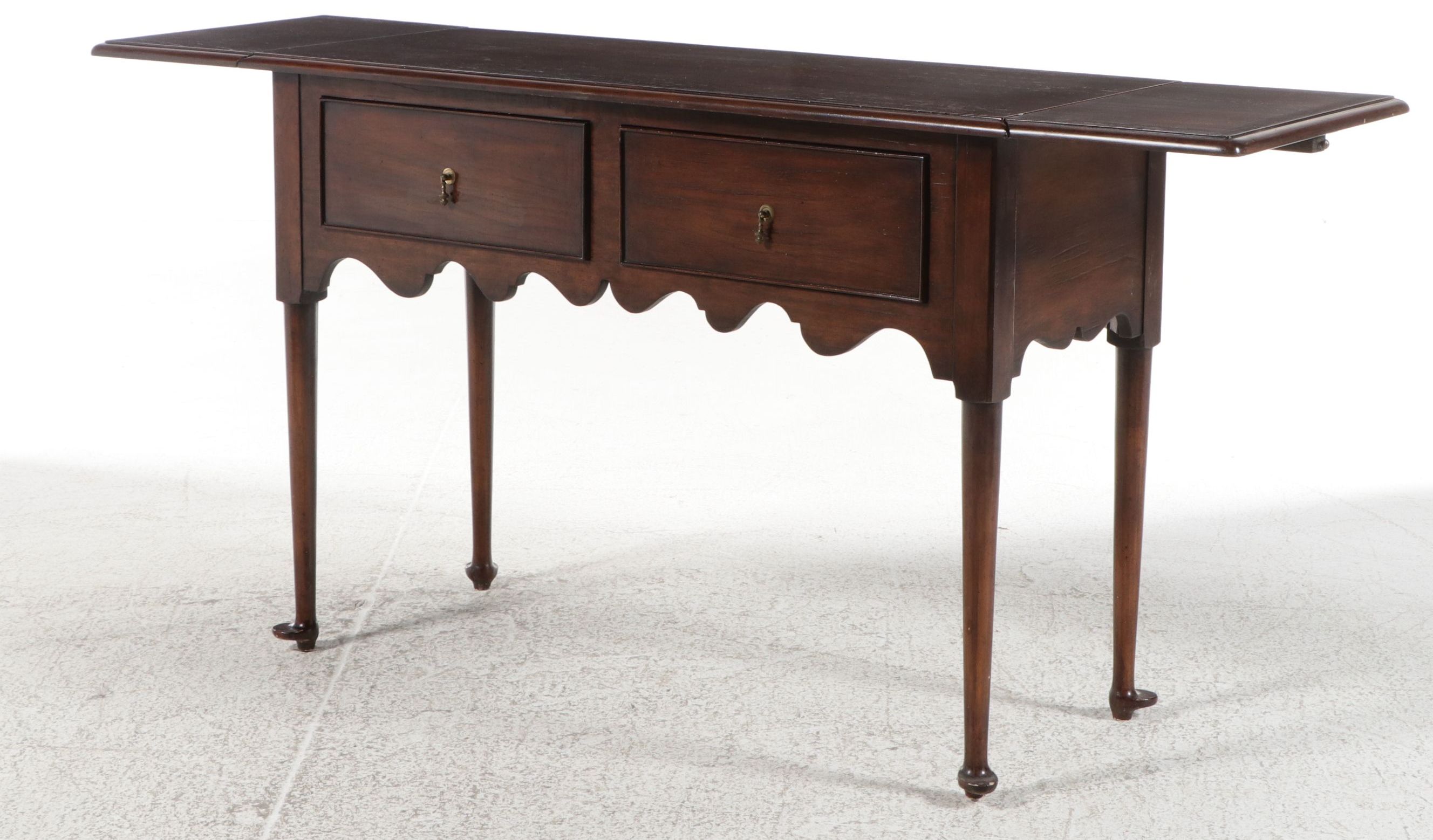 Queen Anne Style Mahogany Sideboard