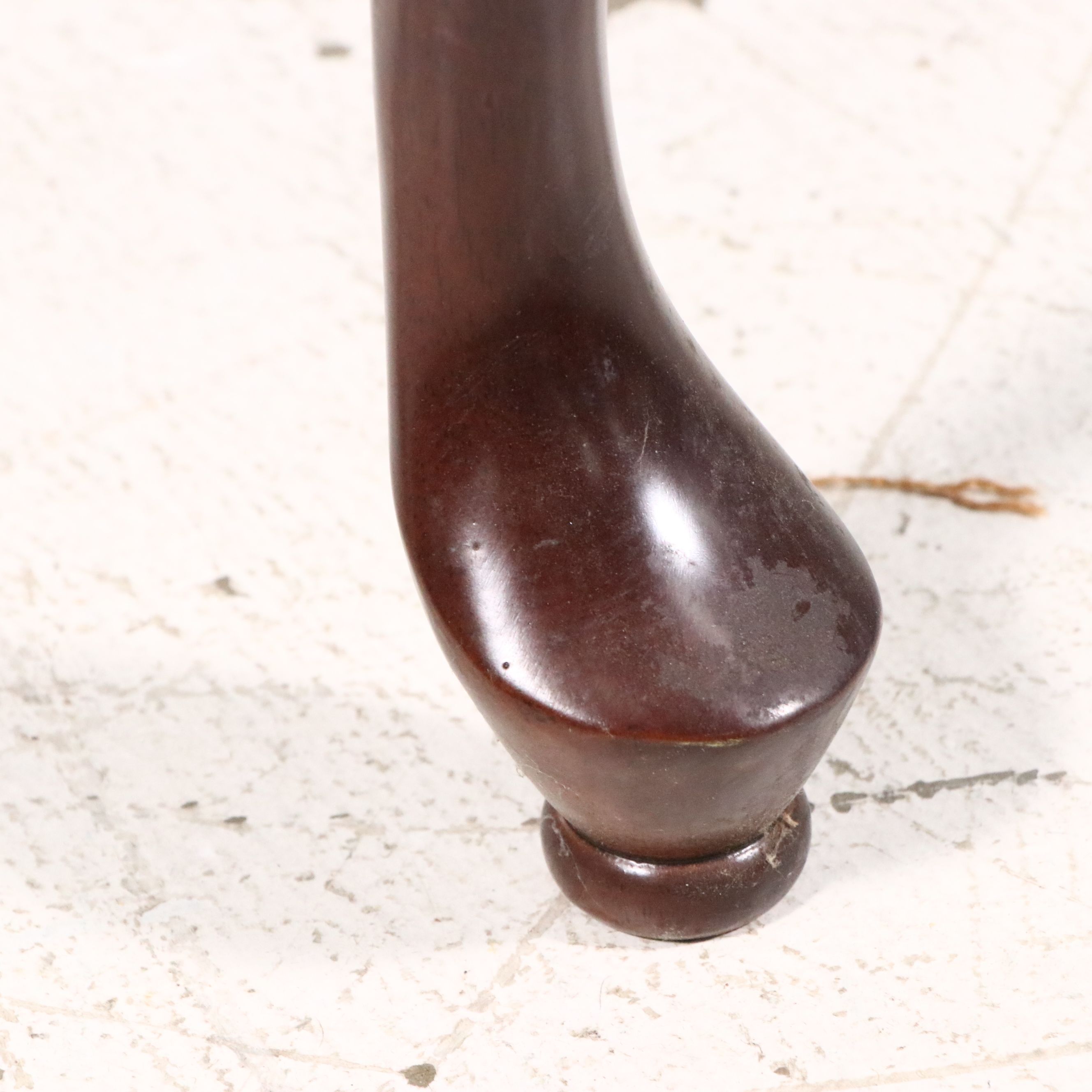 Federal Style The Bombay Company Side Table and Brandt Demilune