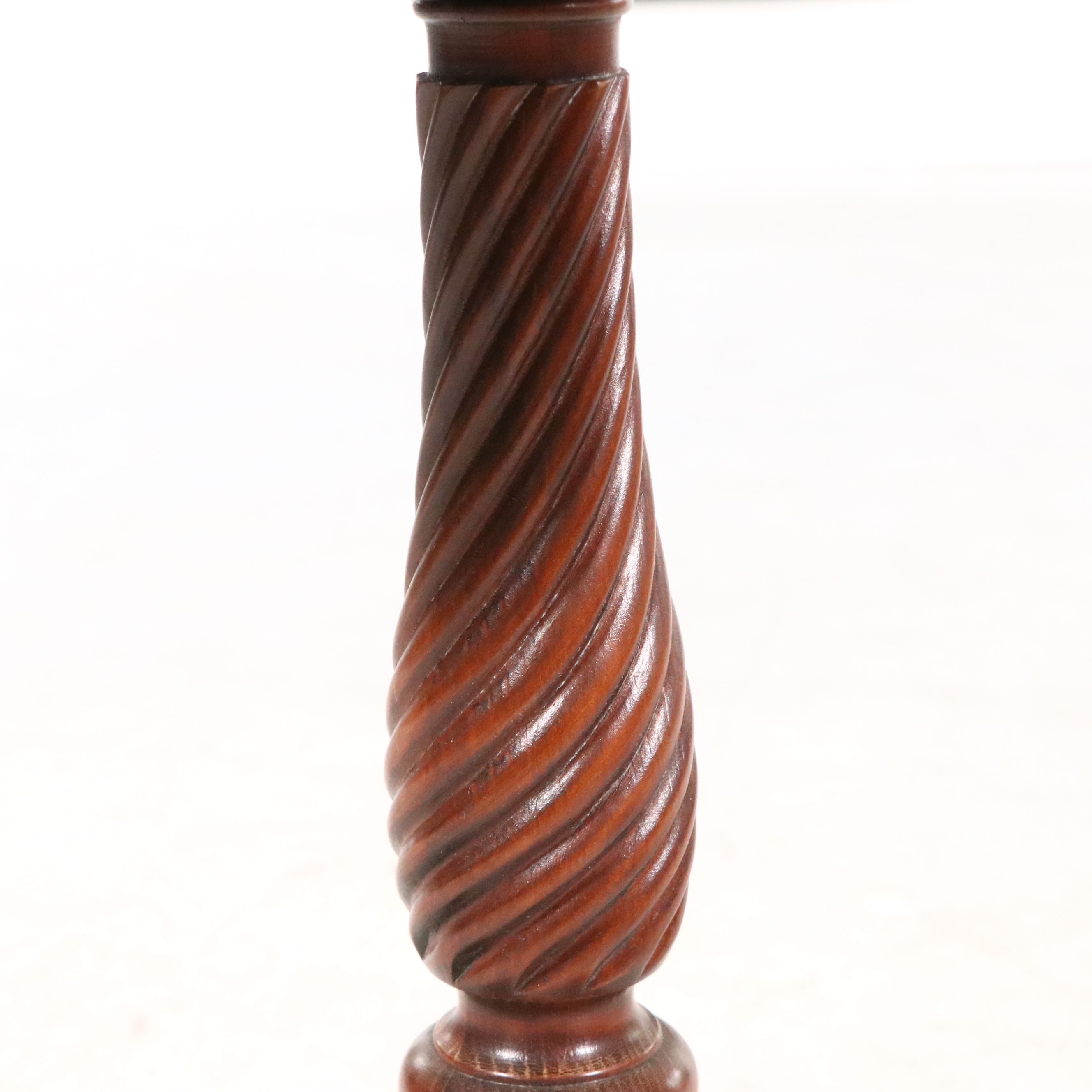 Federal Style The Bombay Company Side Table and Brandt Demilune