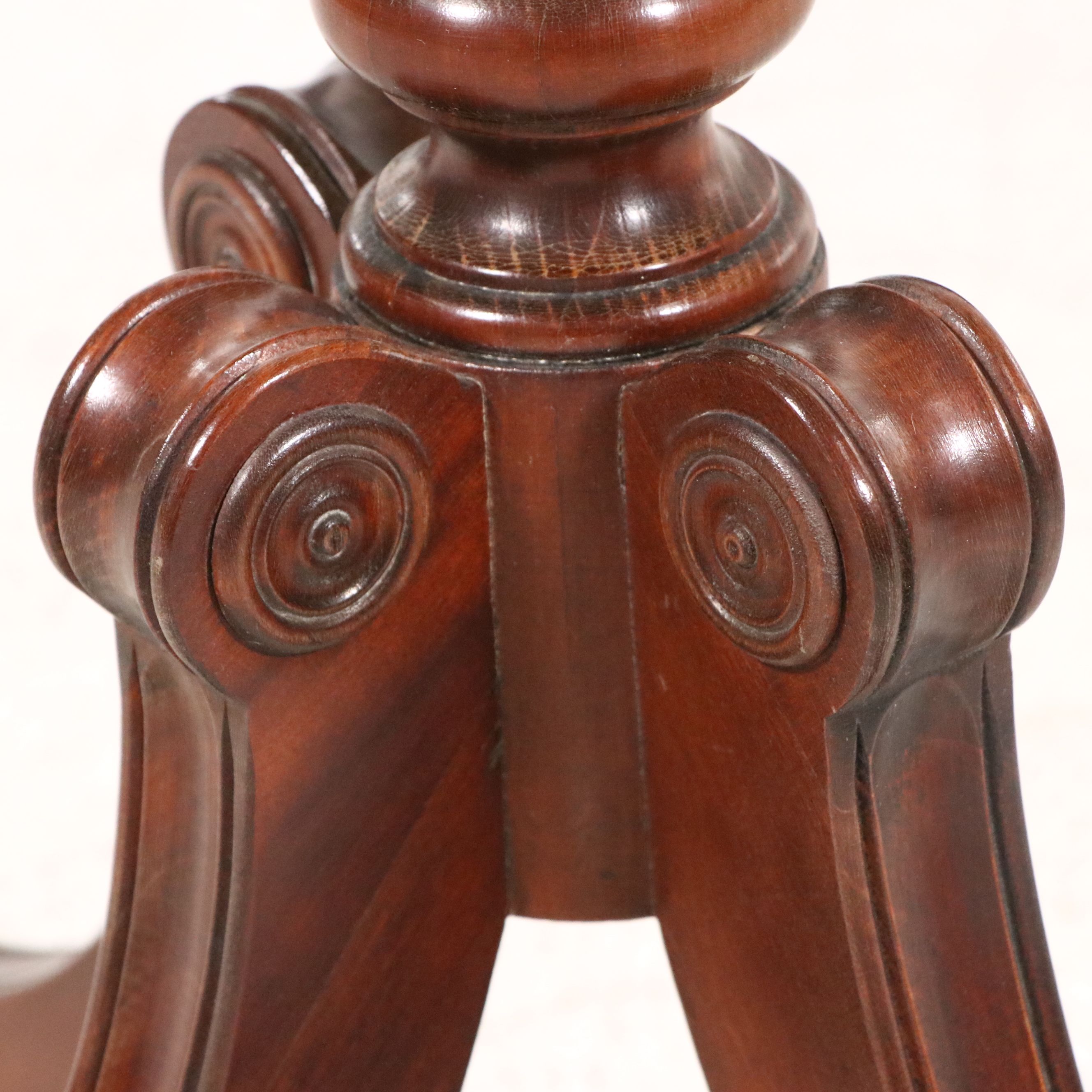 Federal Style The Bombay Company Side Table and Brandt Demilune